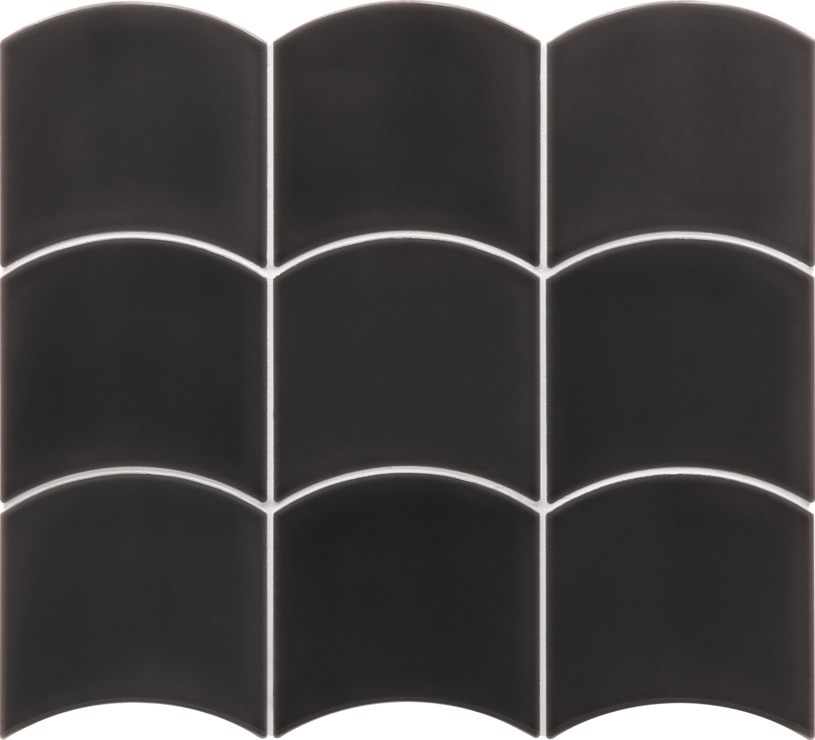 Керамика Wave Black 12×12 см - коллекция Wave, Equipe