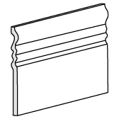 Skirting 15x15 cm - спецэлемент коллекции Evolution, Equipe