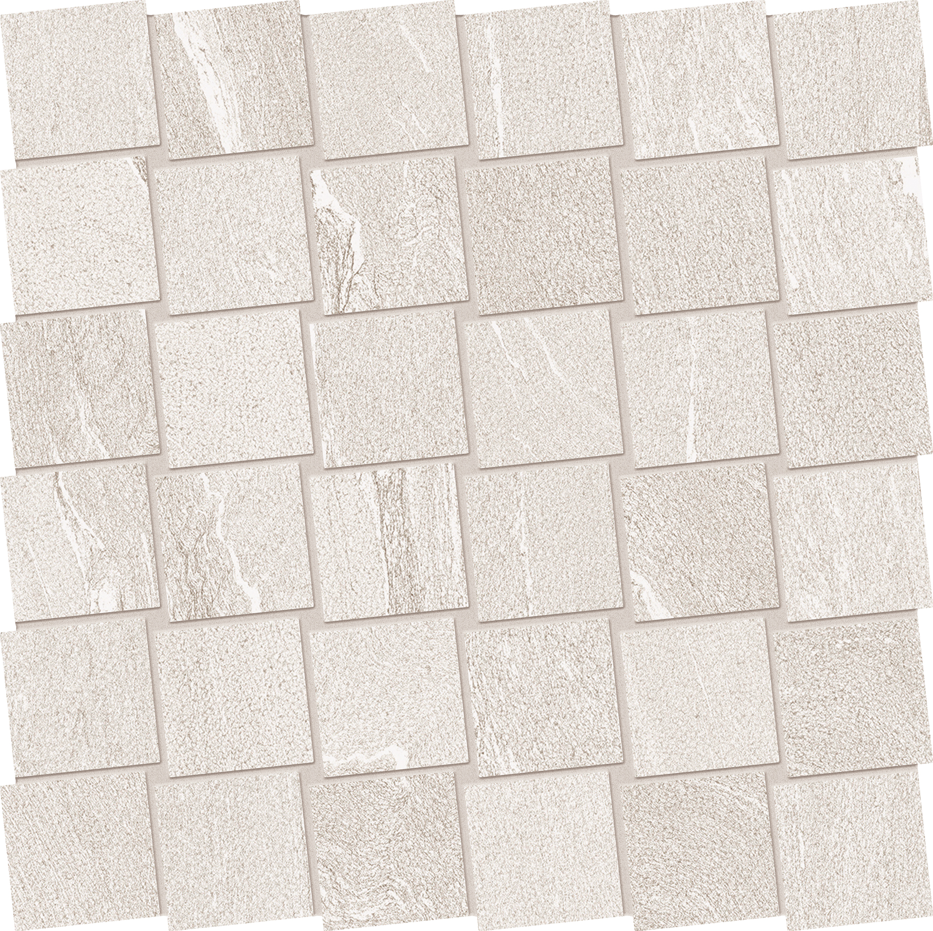 Мозаика White Dado Martellata
