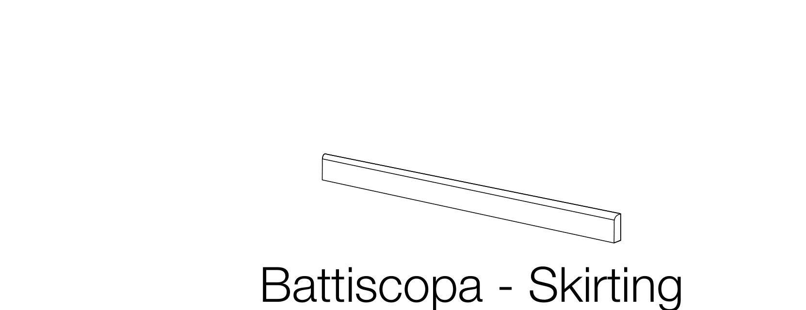 Плинтус Sbiancato
