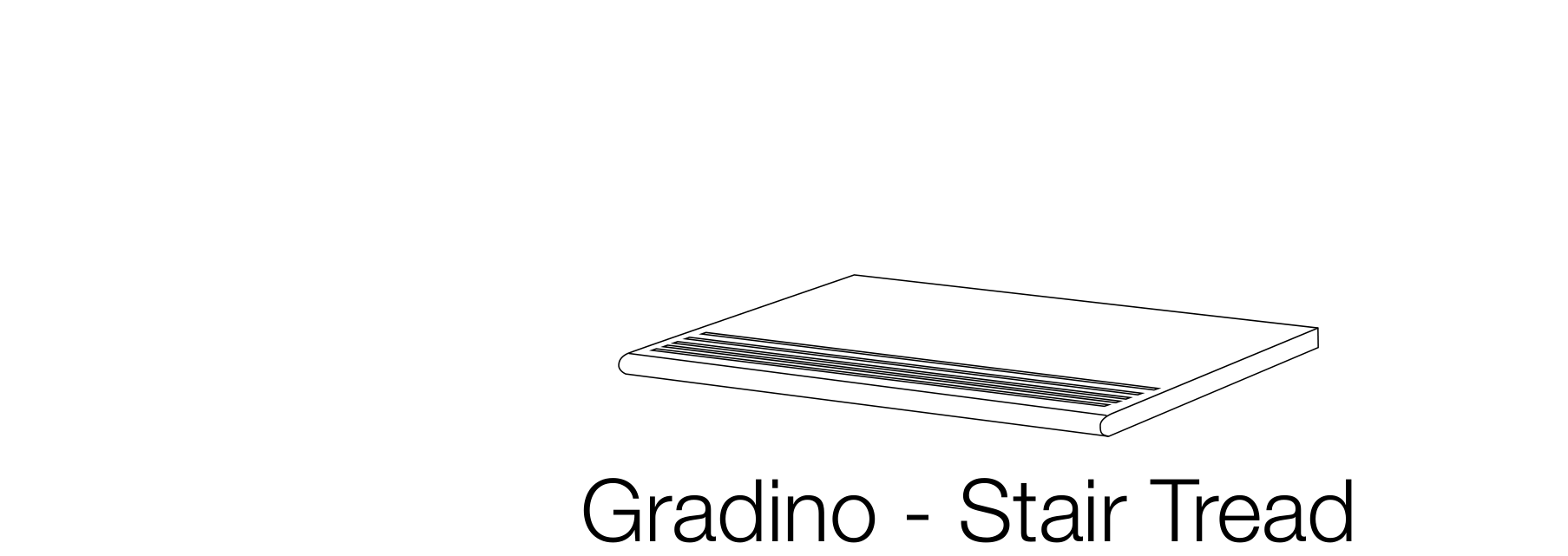 Ступень Grigio Naturale 20MM