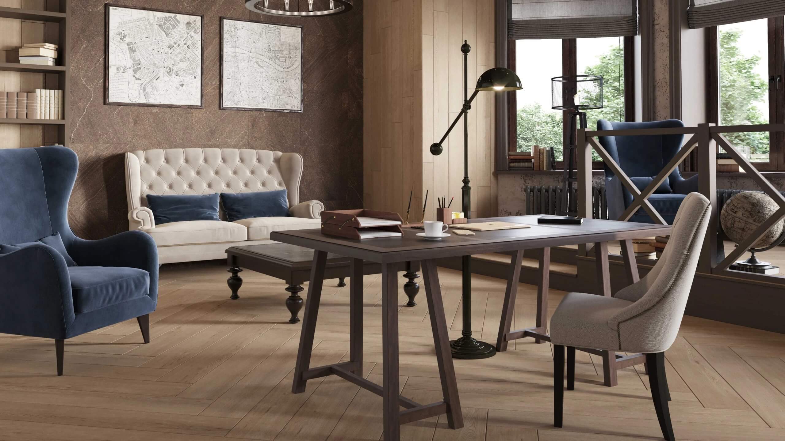 classic_wood / интерьер