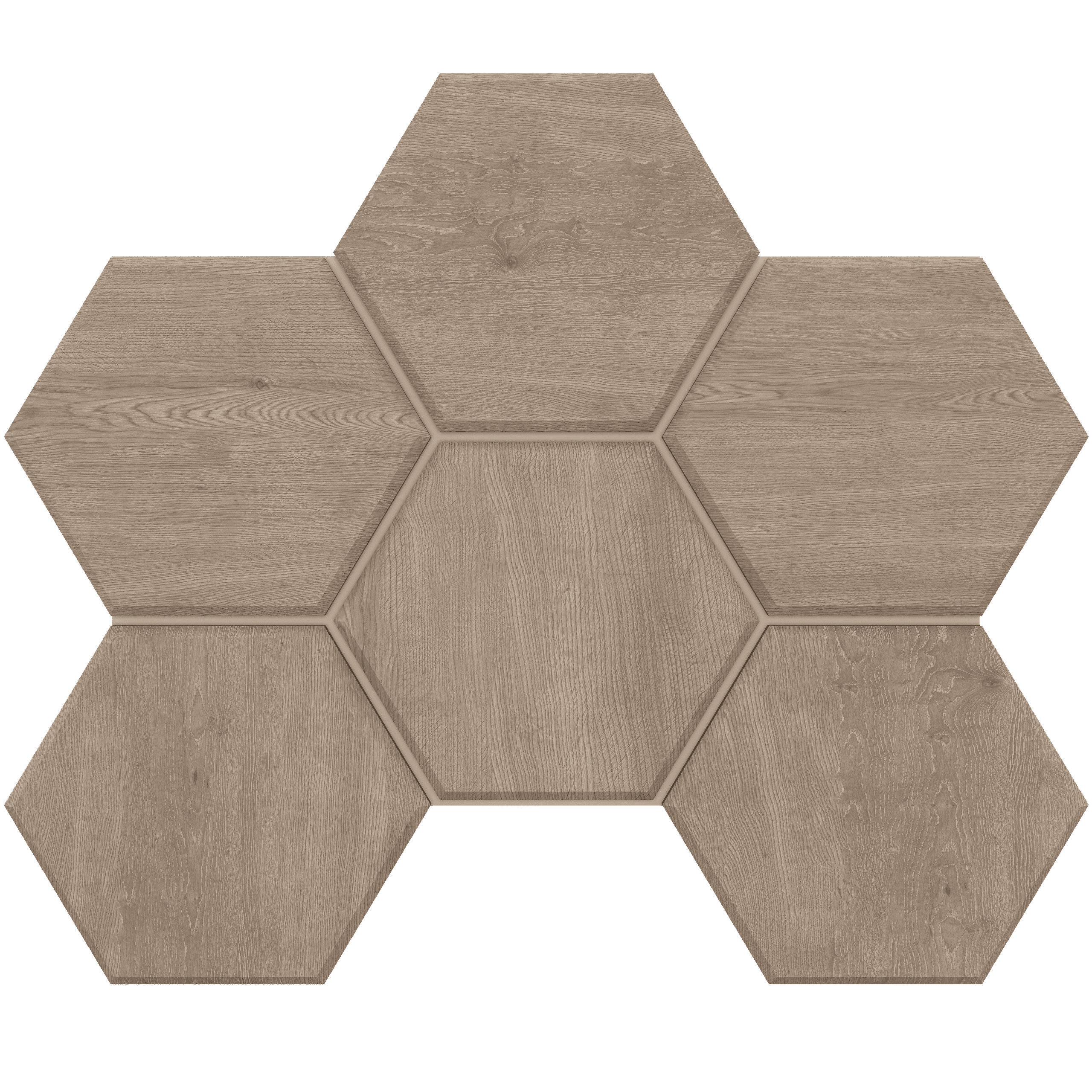 Мозаика Классик Вуд 25×28,5 CW02 (Гексагон)