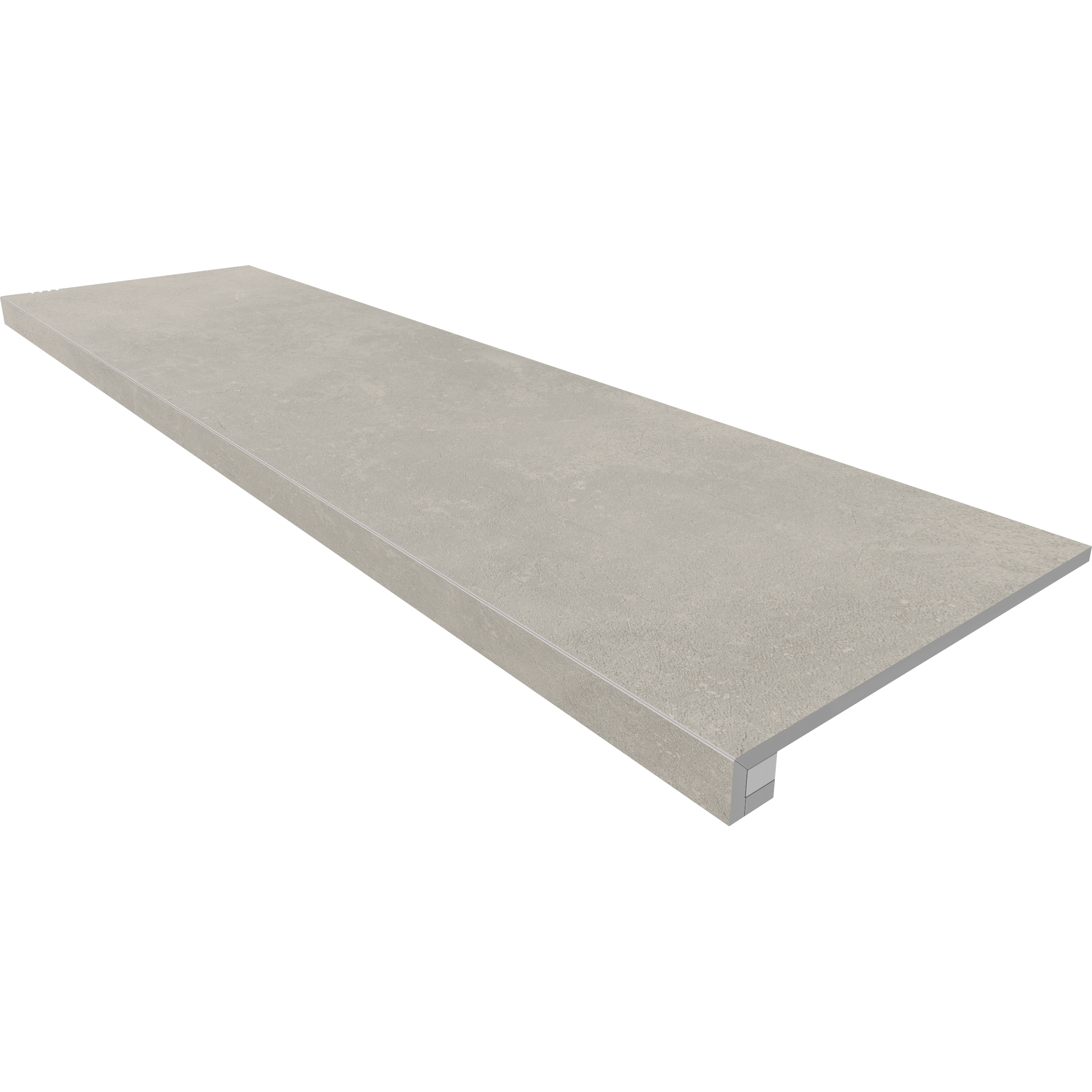 Ступень Магмас 33×120 MM02 (без насечек, прямоугольный бортик, комплект с подступенком)