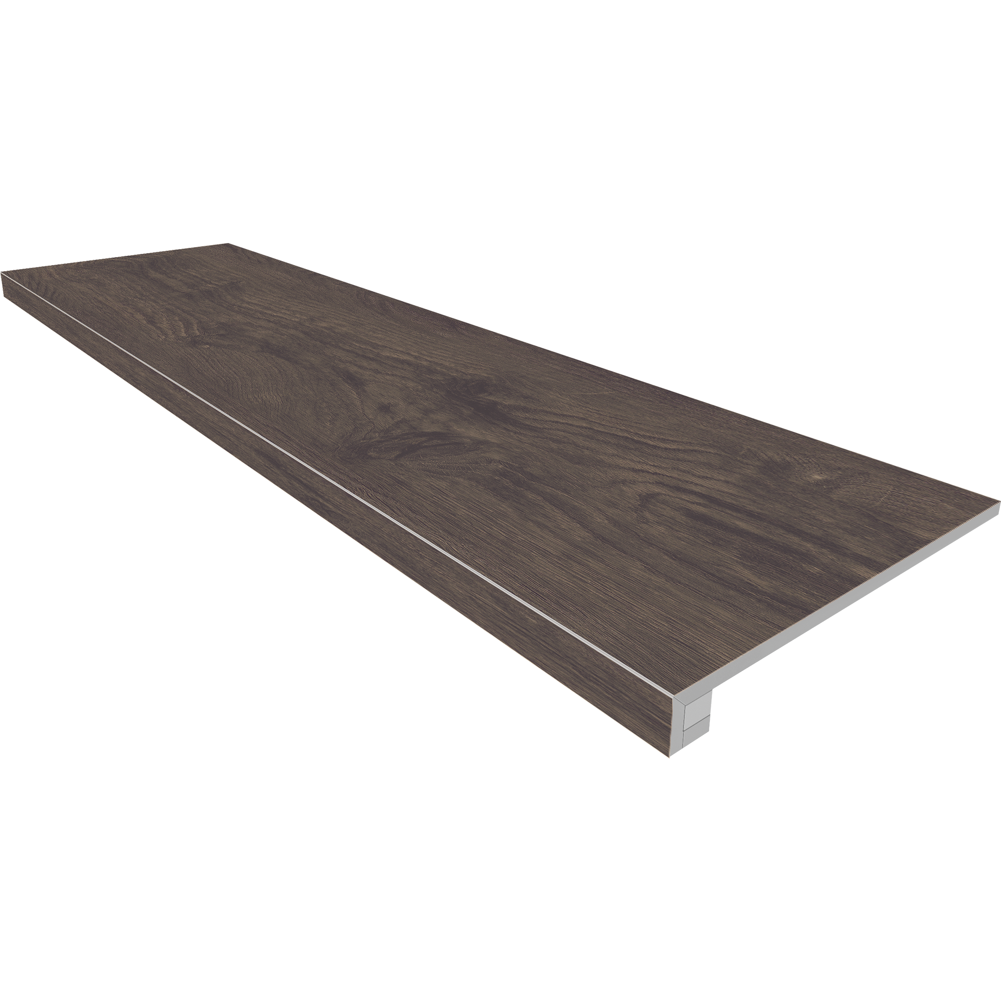 Ступень Селекшн 33×120 SI04 (без насечек, прямоугольный бортик, комплект с подступенком)