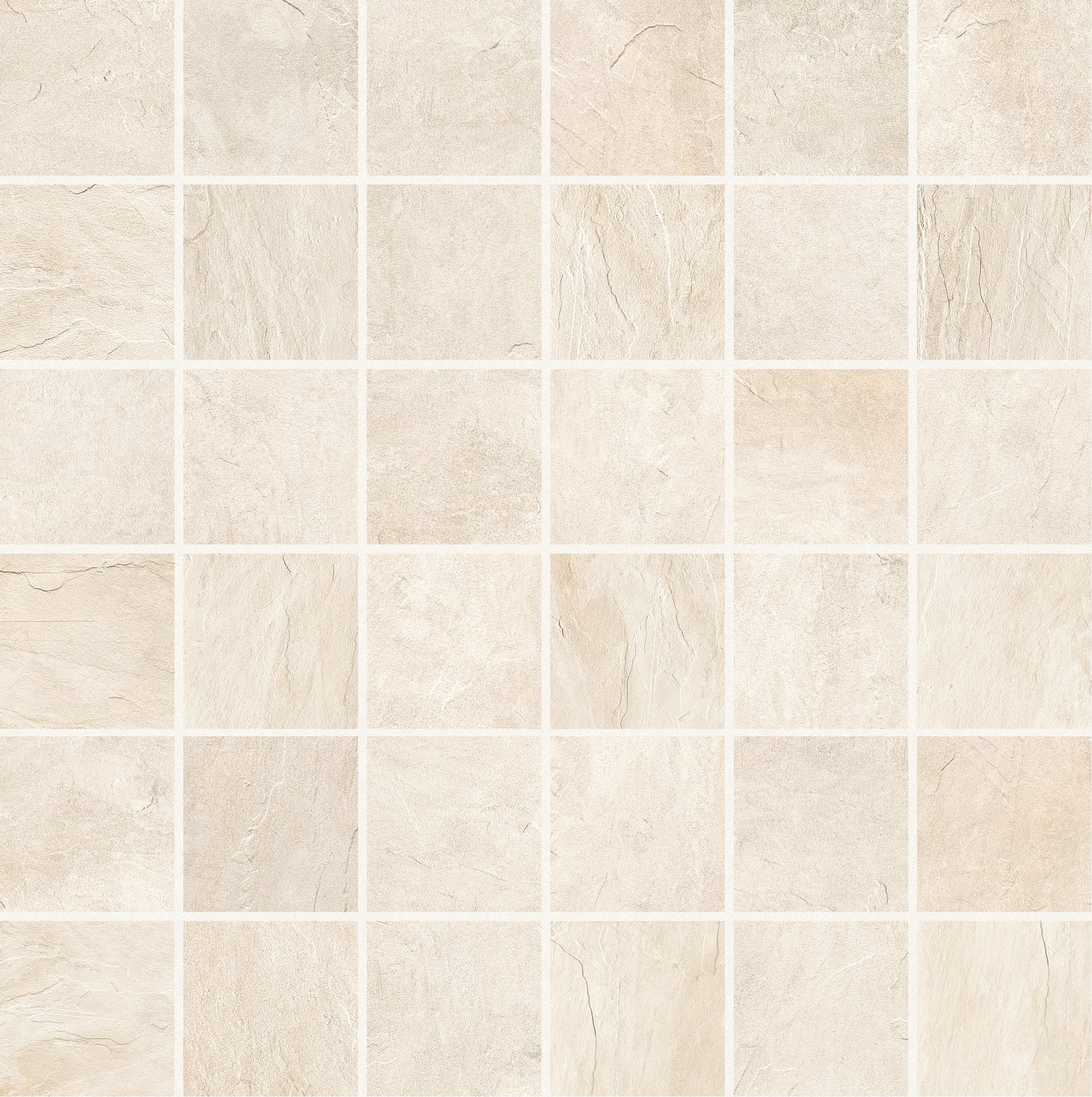 Ivoire Mosaico 5x5 30x30 структурная 9 мм