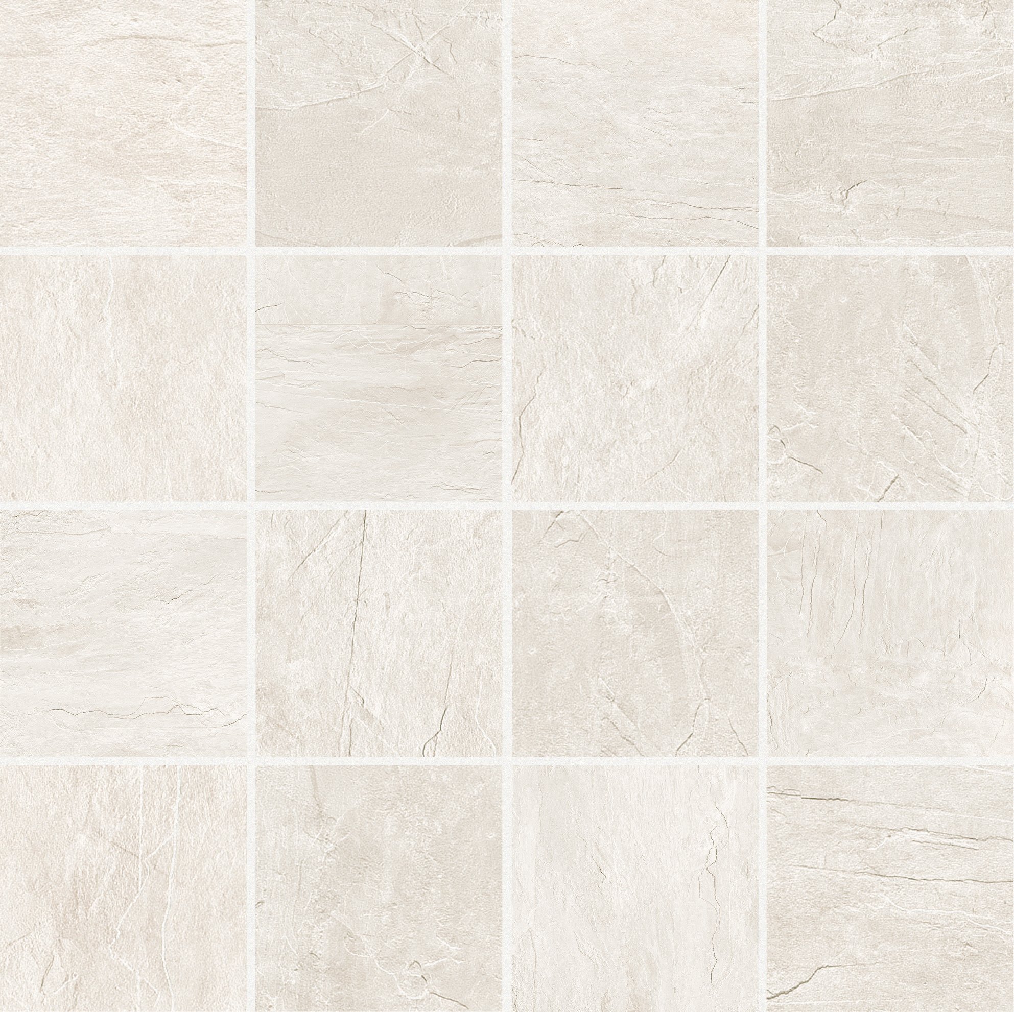 Blanc Mosaico magnum 7,5x7,5 30x30 матовая 6 мм