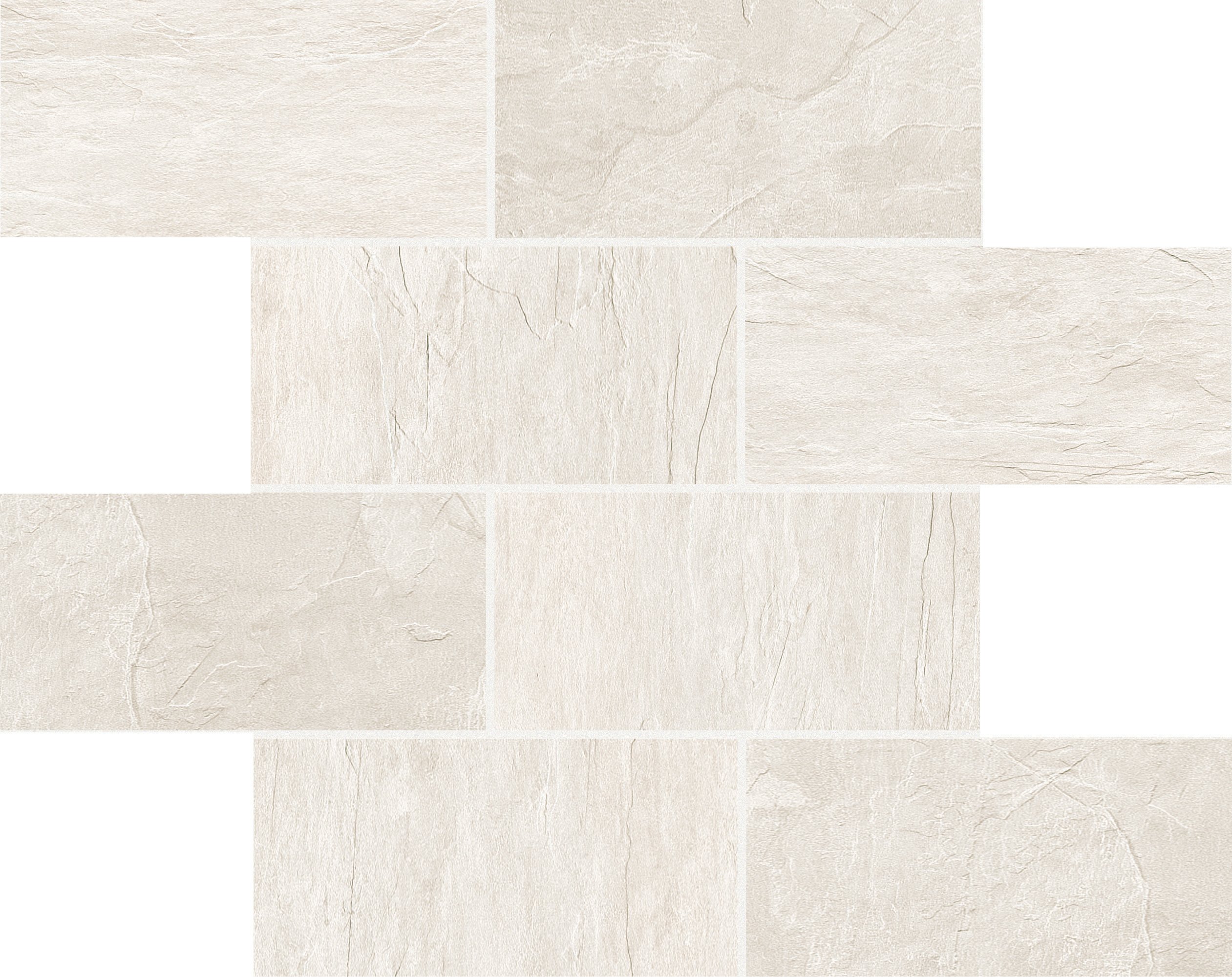 Blanc Módulo murete desplazado Magnum 7,5x15 30x30 матовая 6 мм