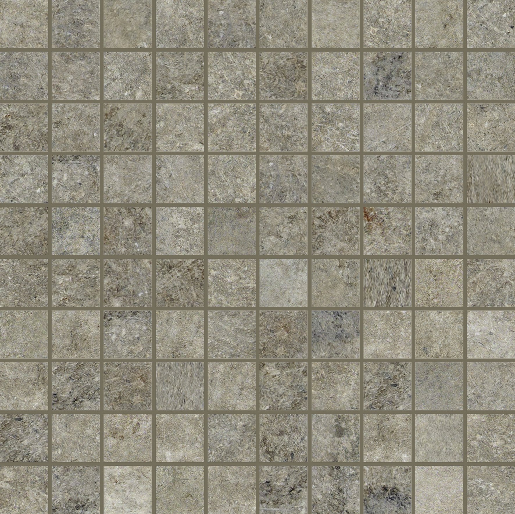 Vintage_Taupe Mosaico 3x3 30x30 матовая 9 мм