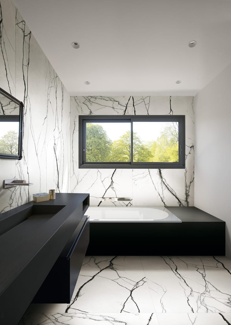 B&W_Marble в интерьере