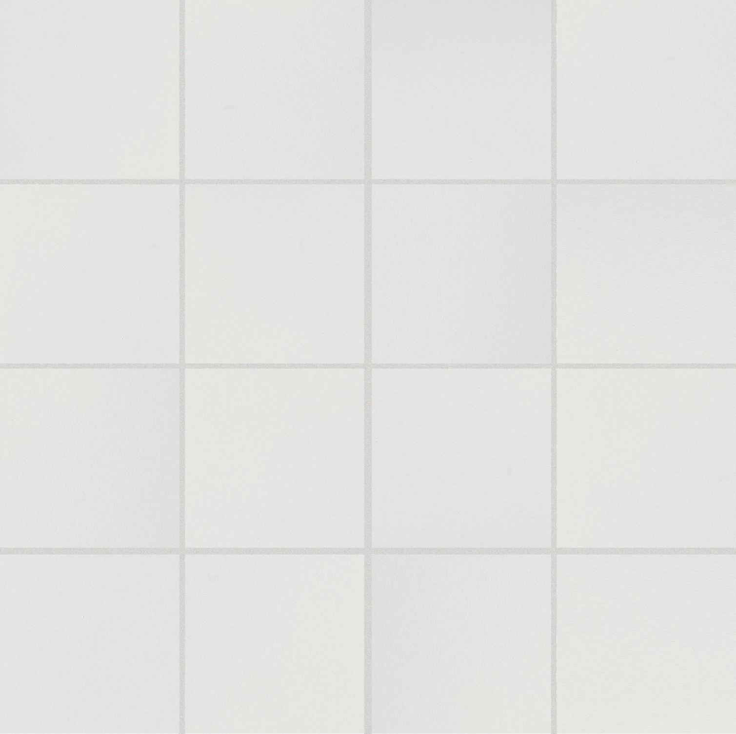 White Mosaico magnum 7,5x7,5 30x30 матовая 6 мм