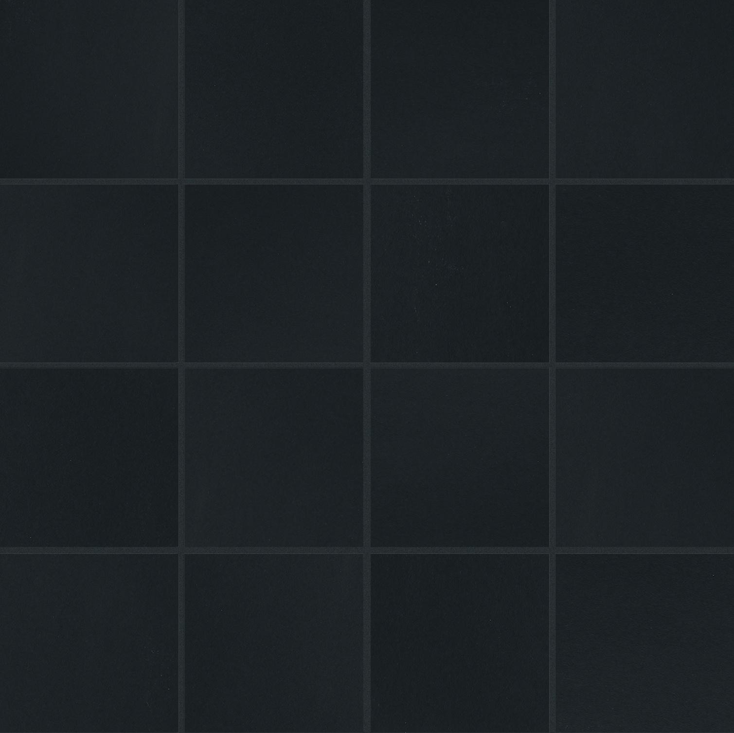 Black Mosaico magnum 7,5x7,5 30x30 матовая 6 мм