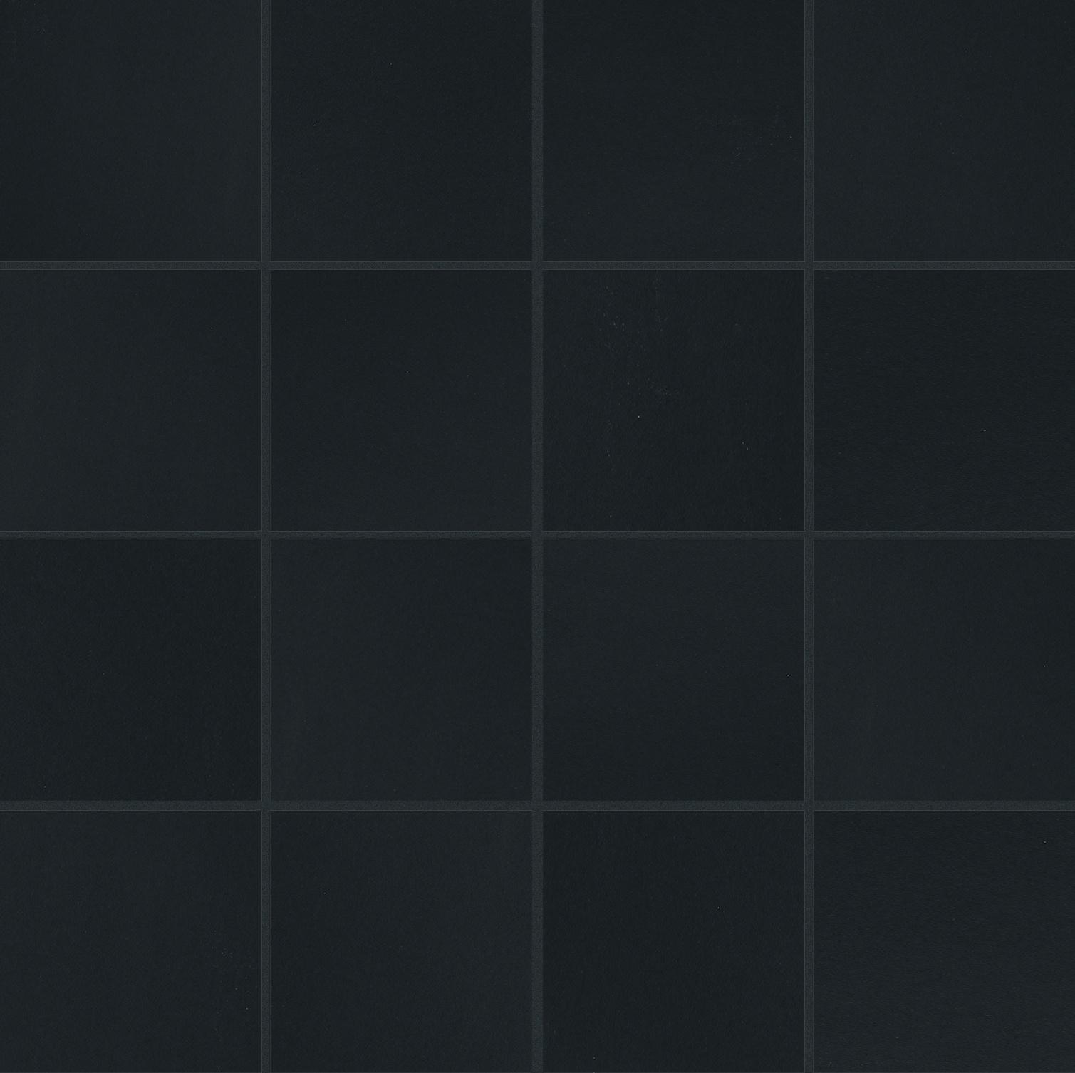 Black Mosaico magnum 7,5x7,5 30x30 глянцевая 6 мм