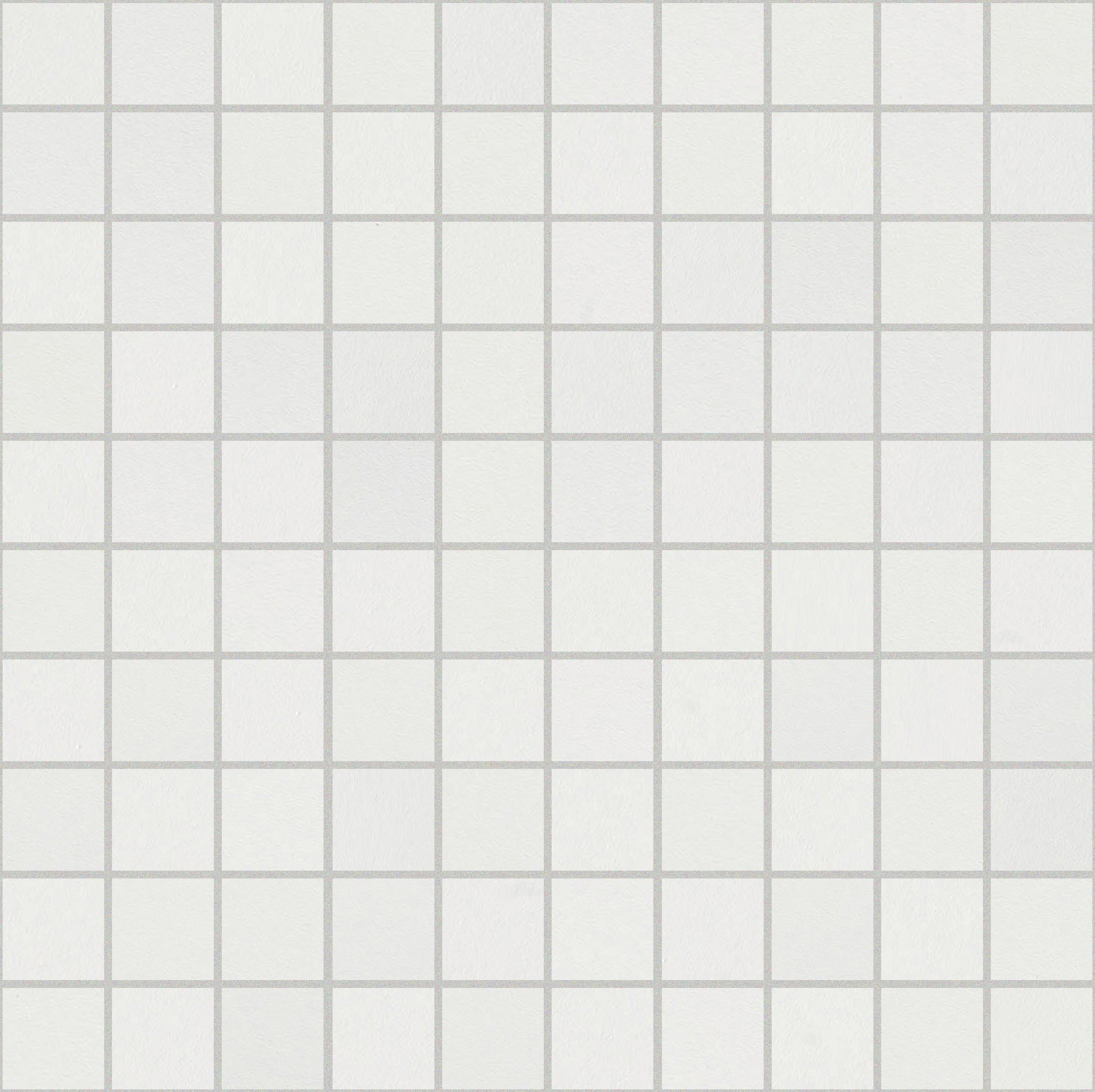 White Mosaico 3x3 30x30 глянцевая 9 мм