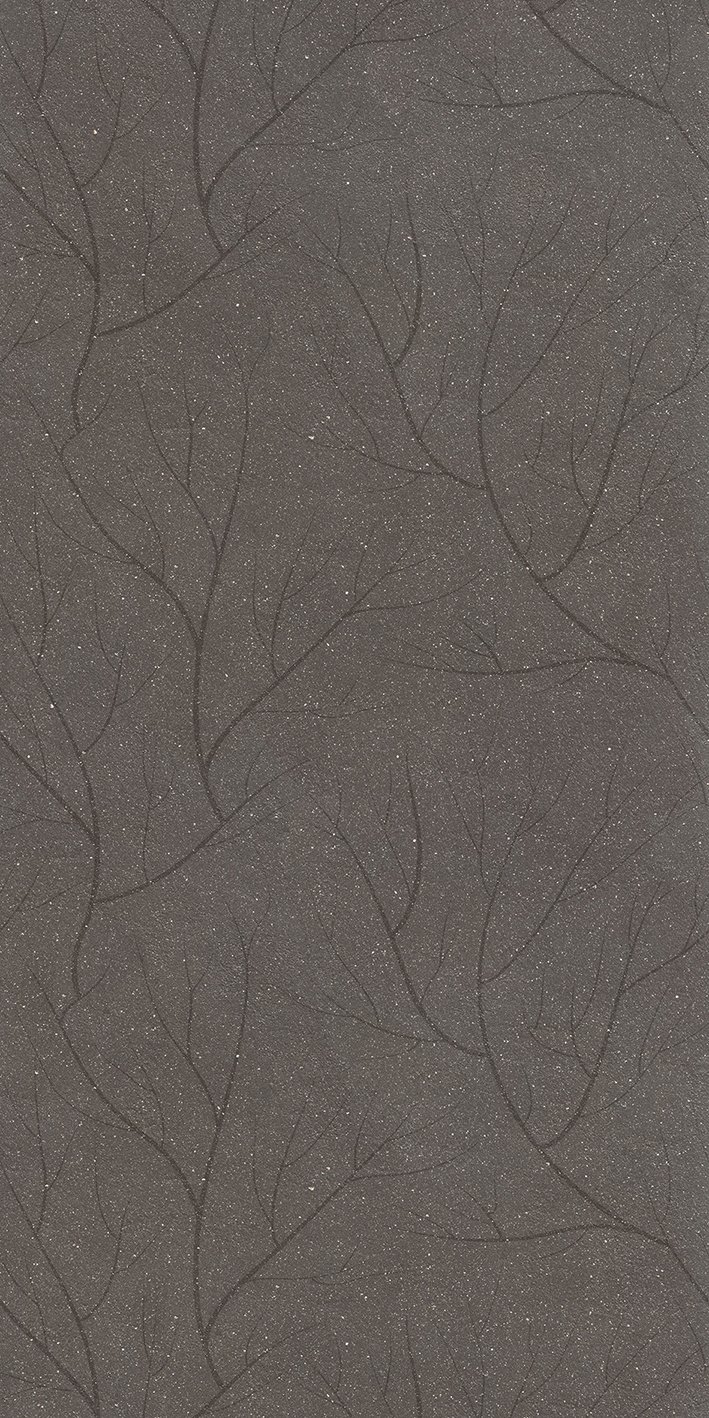 Carbon_Ground Decoro Fronds 60x120 матовая 6 мм