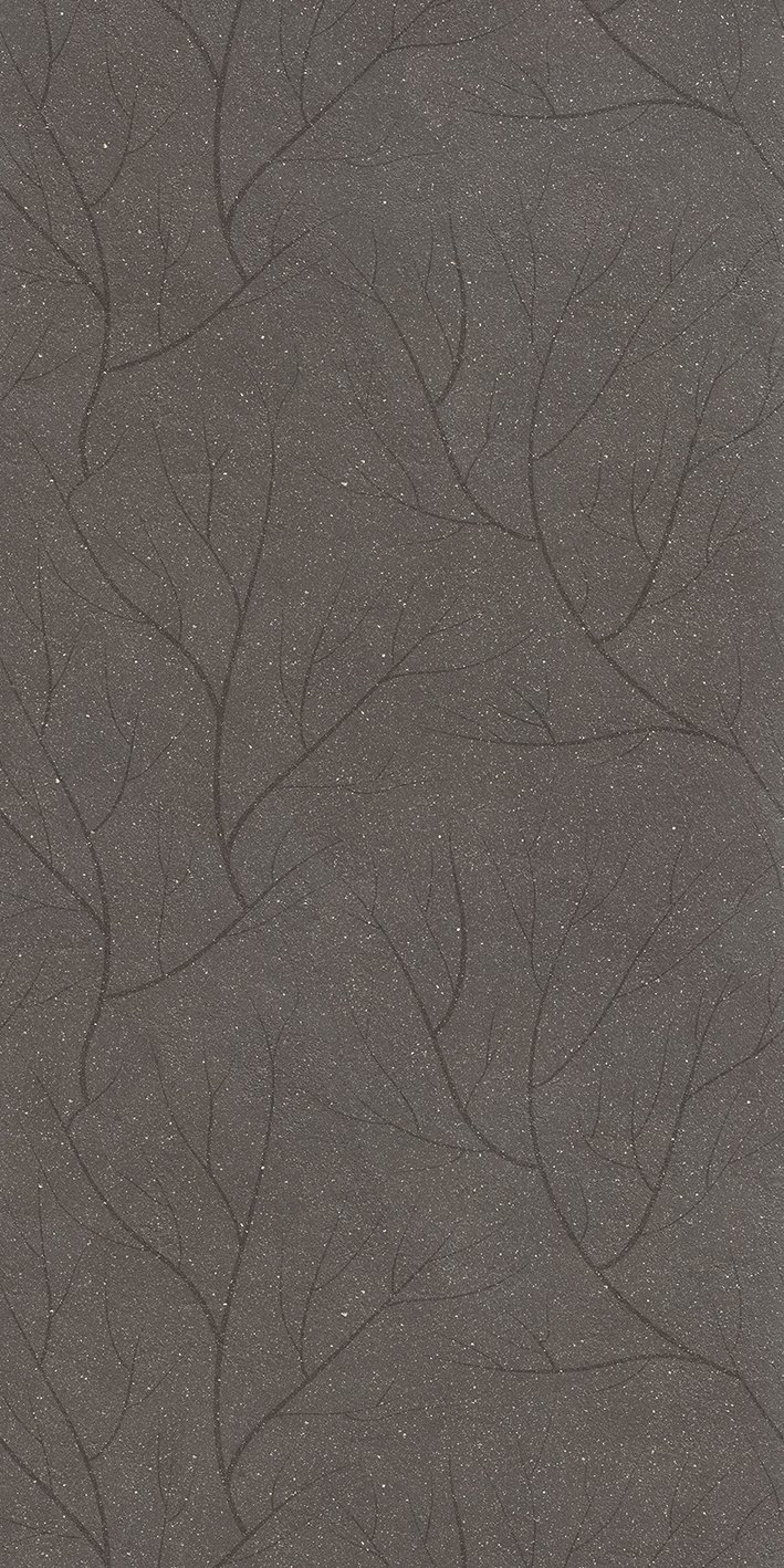 Carbon_Ground Decoro Fronds 60x120 матовая 6 мм