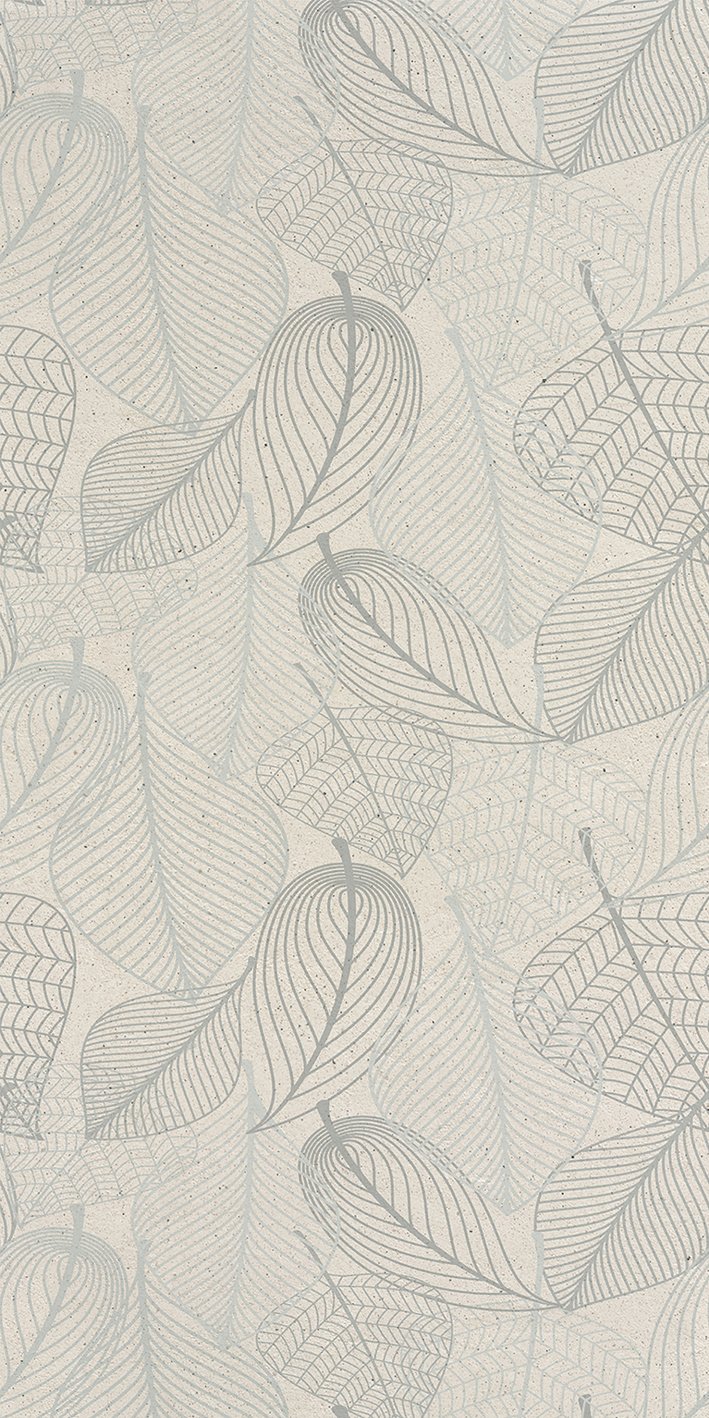 Pumice_Ground Decoro Leaves 60x120 матовая 6 мм