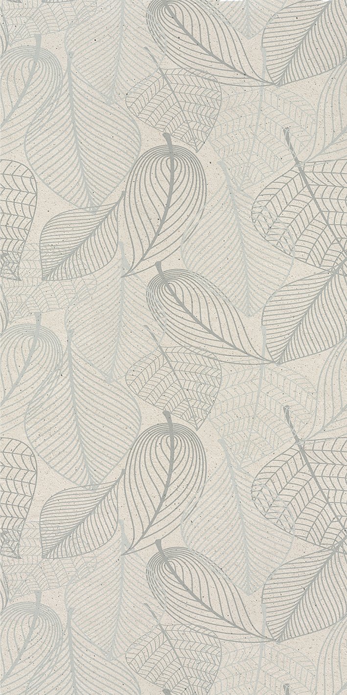 Pumice_Ground Decoro Leaves 60x120 матовая 6 мм