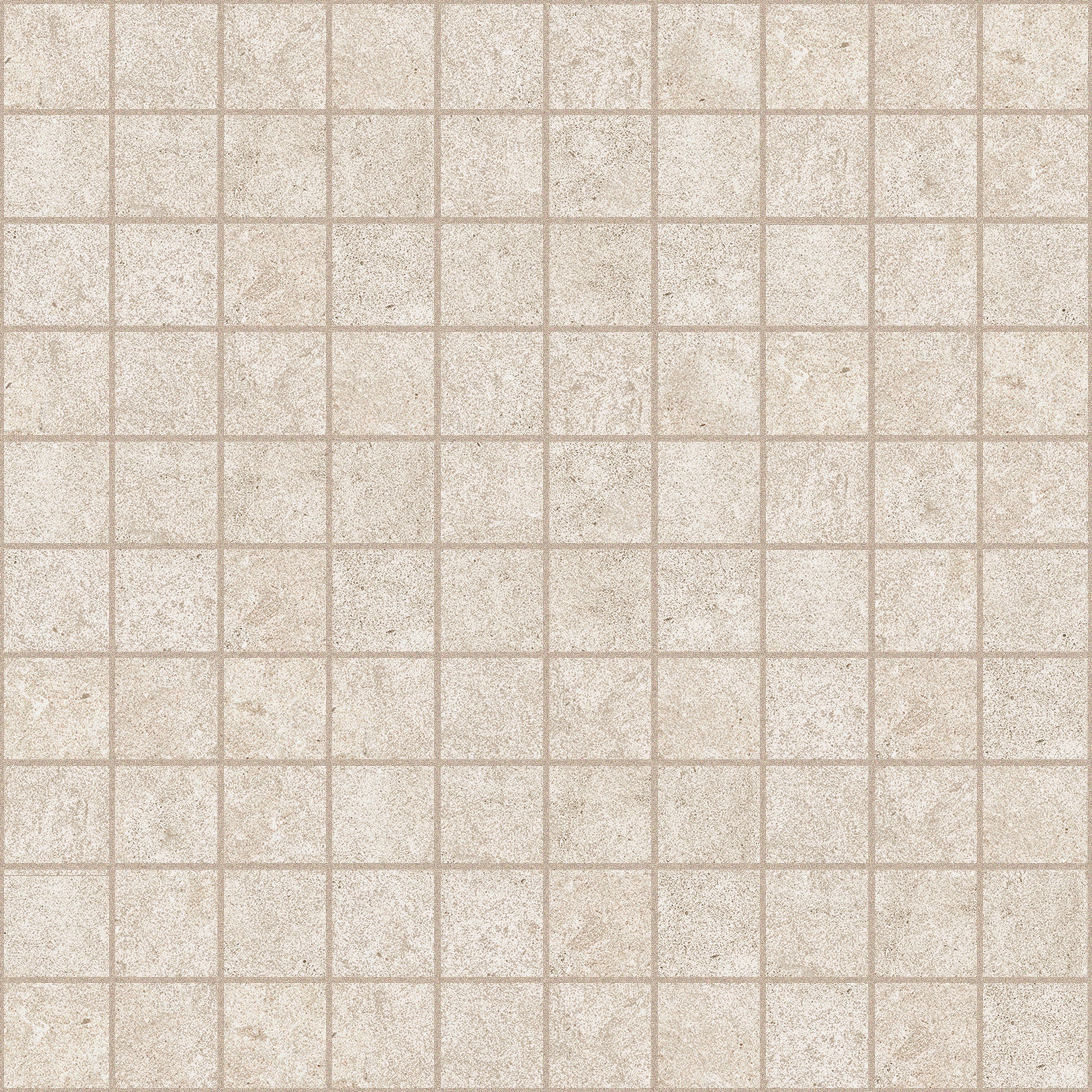 White Sandstone Mosaico 3x3 30x30 матовая 9 мм