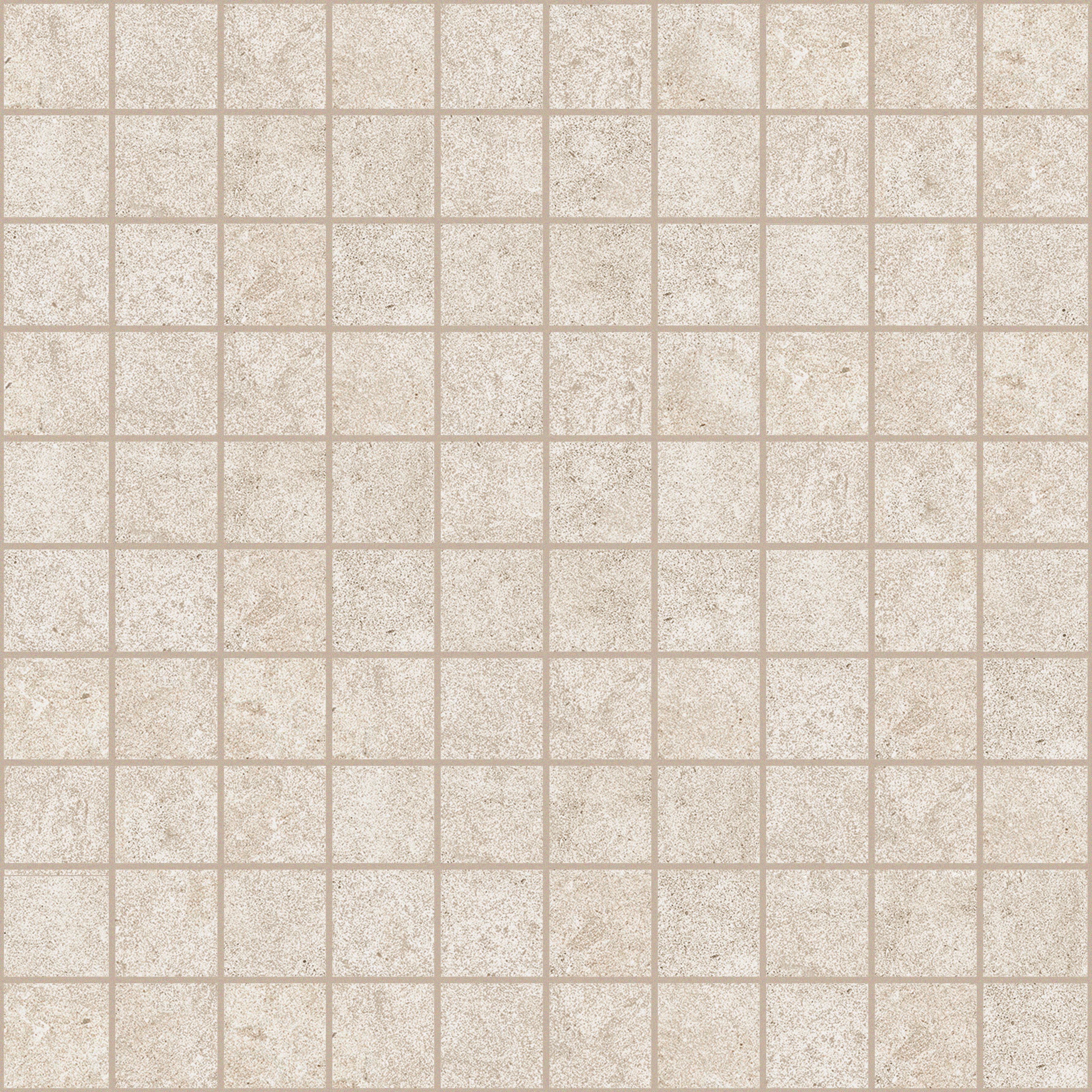 White Sandstone Mosaico 3x3 30x30 глянцевая 9 мм