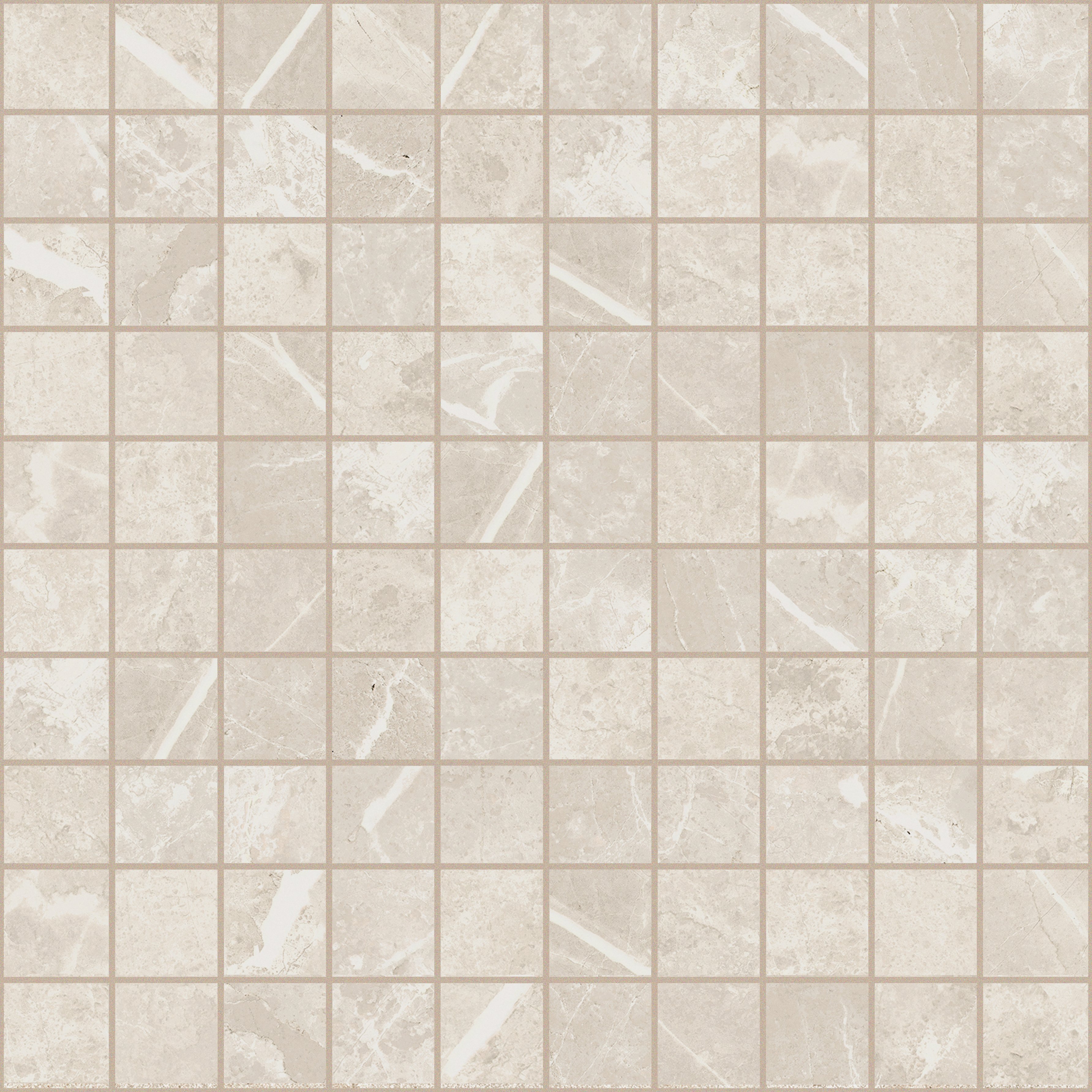 White Dolomia Mosaico 3x3 30x30 матовая 9 мм