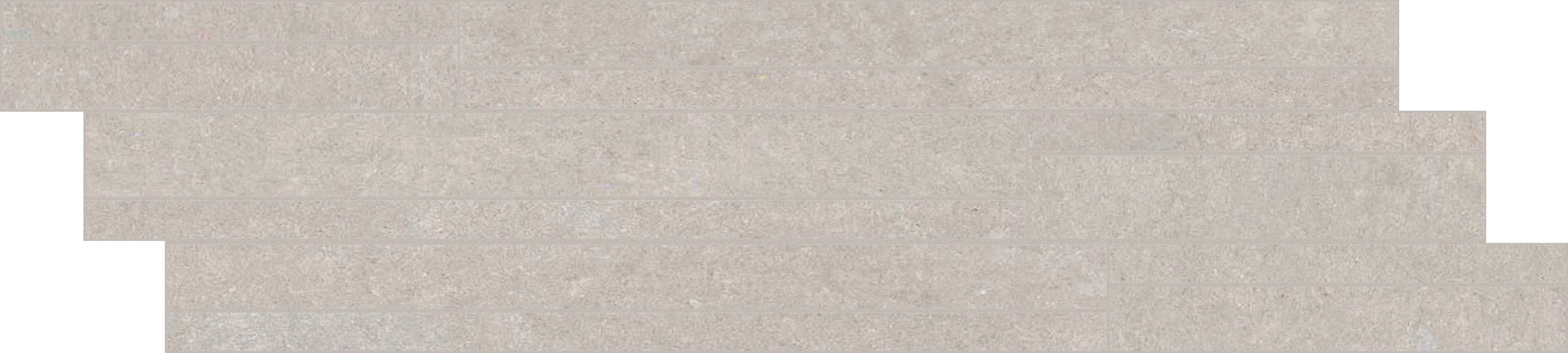 Grey Sandstone Modulo listello sfalsato mix 15x60 9 мм