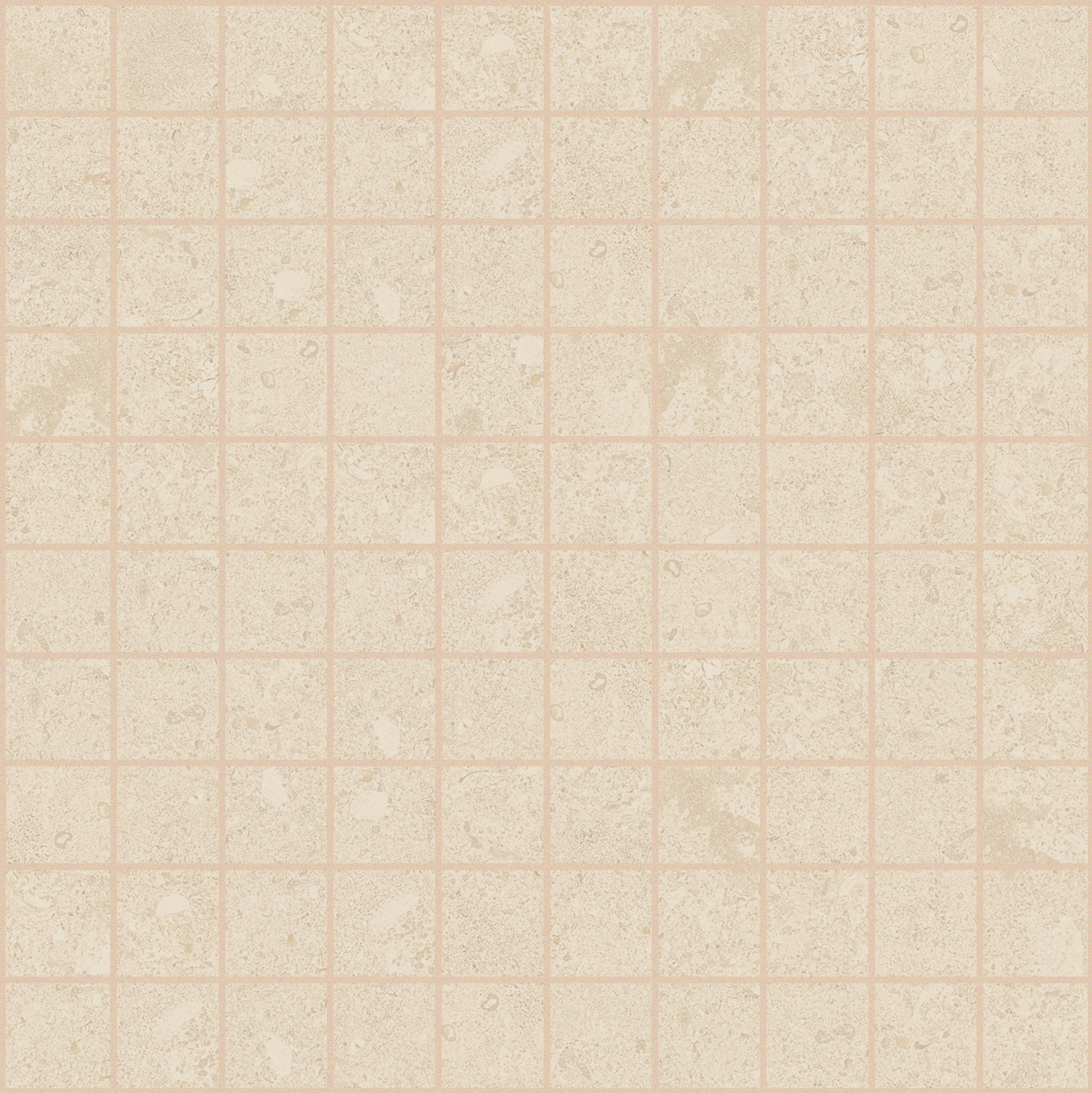 Cream Limestone Mosaico 3x3 30x30 матовая 9 мм