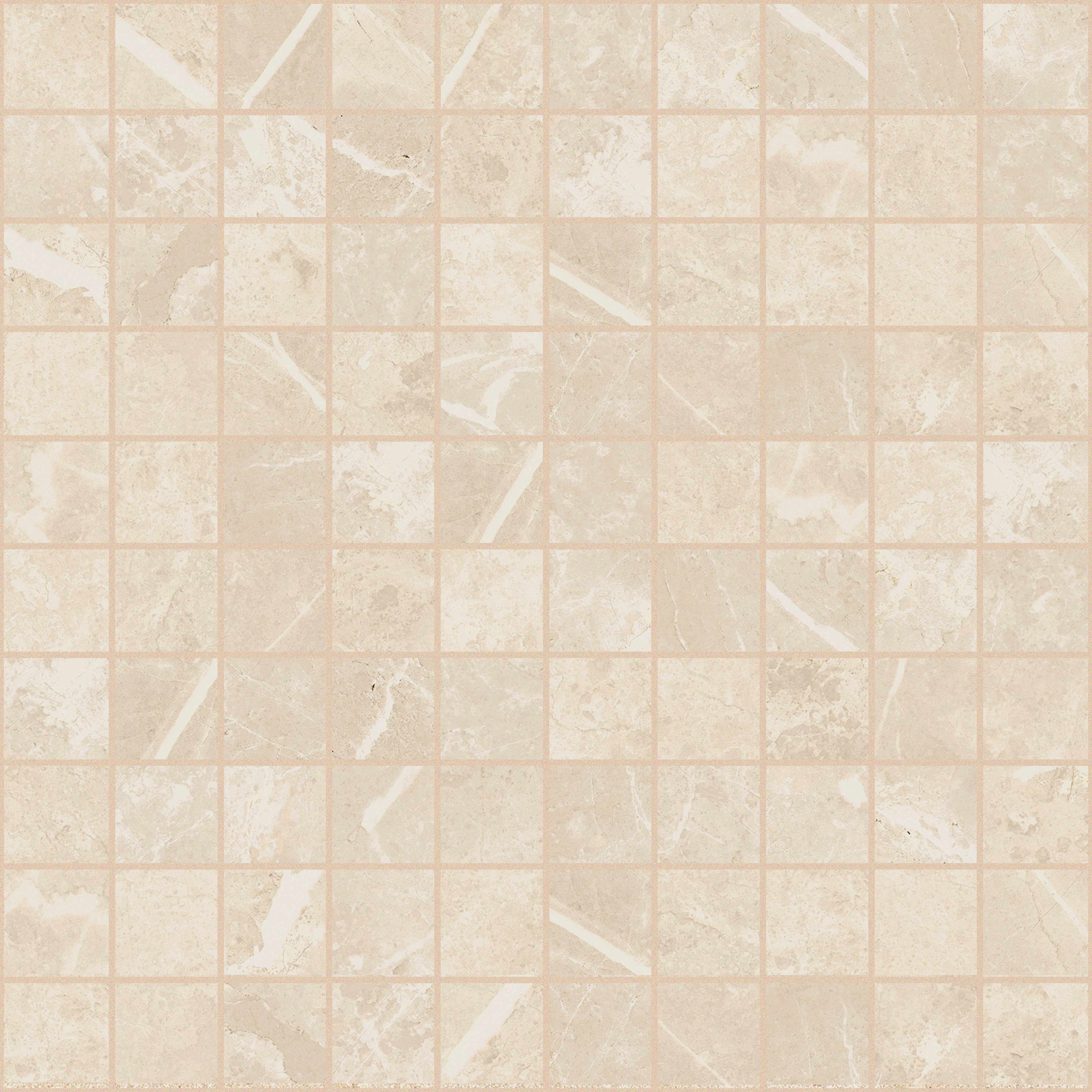 Cream Dolomia Mosaico 3x3 30x30 матовая 9 мм