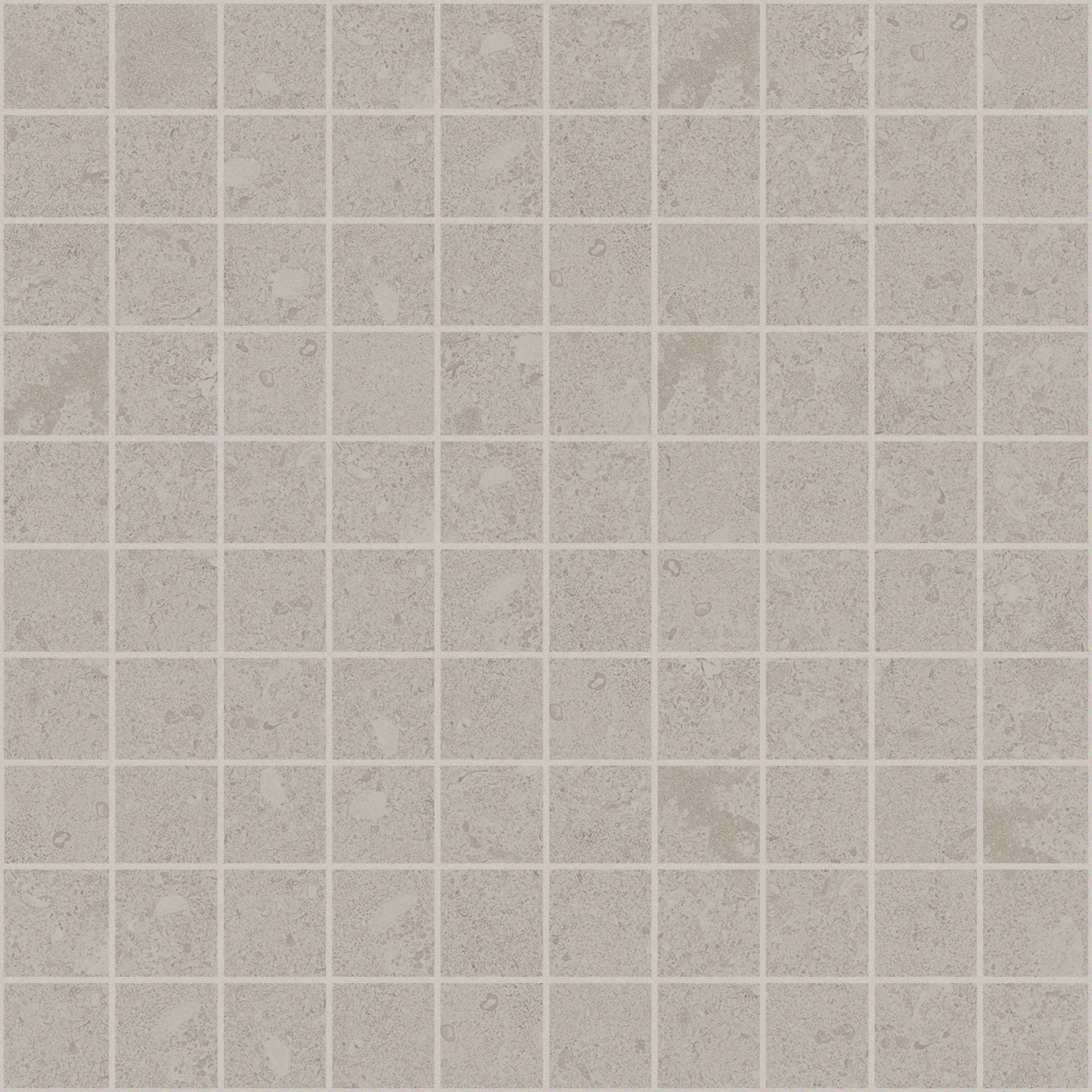 Grey Limestone Mosaico 3x3 30x30 глянцевая 9 мм