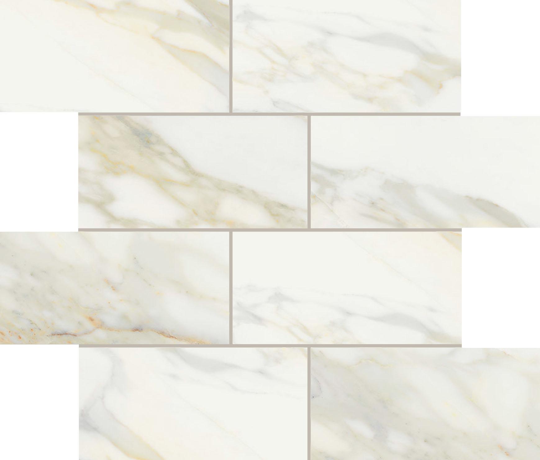 Étoile Crème Módulo murete desplazado Magnum 7,5x15 30x30 глянцевая 6 мм