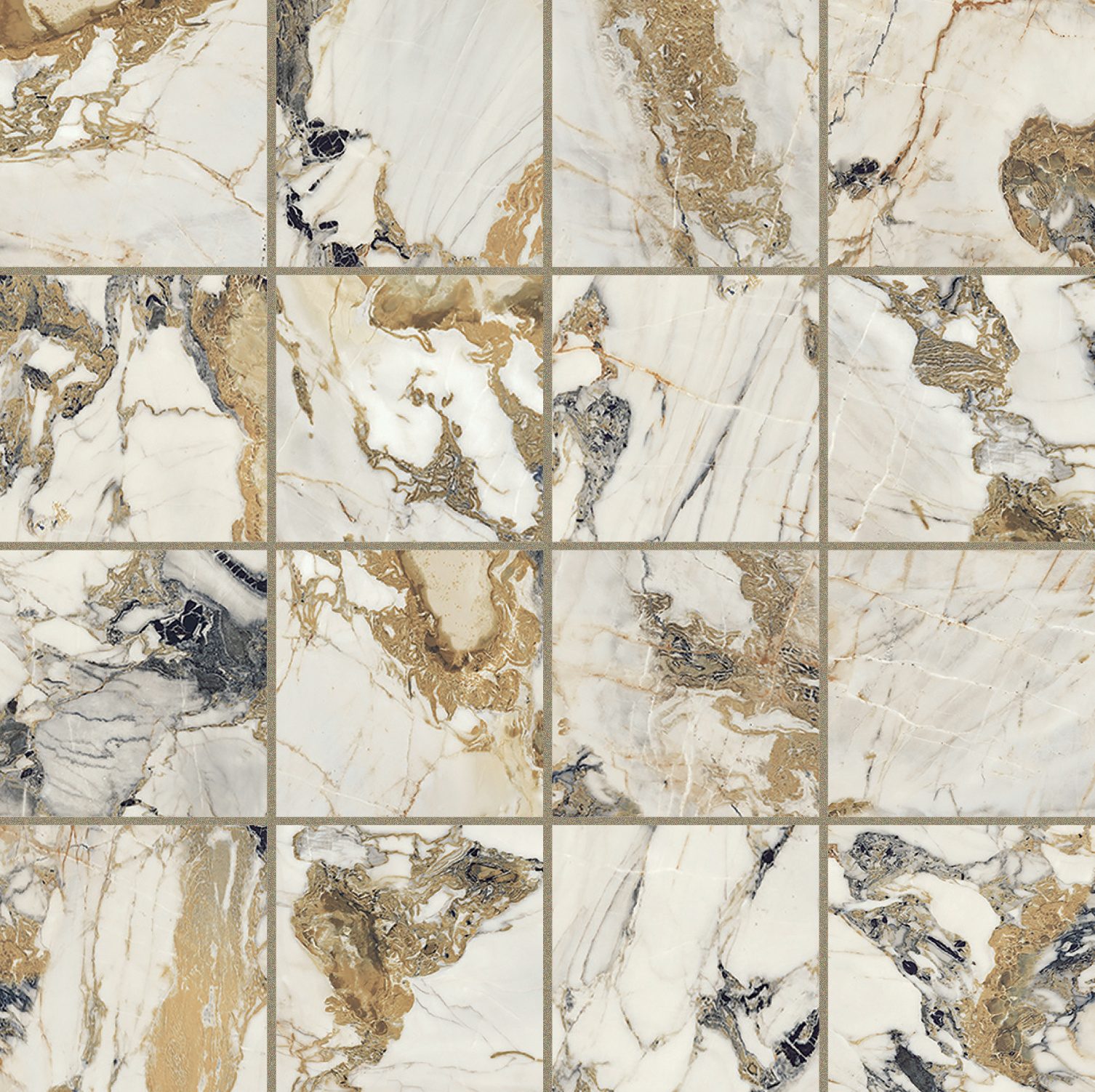 Étoile Symphonie Mosaico magnum 7,5x7,5 30x30 матовая 6 мм