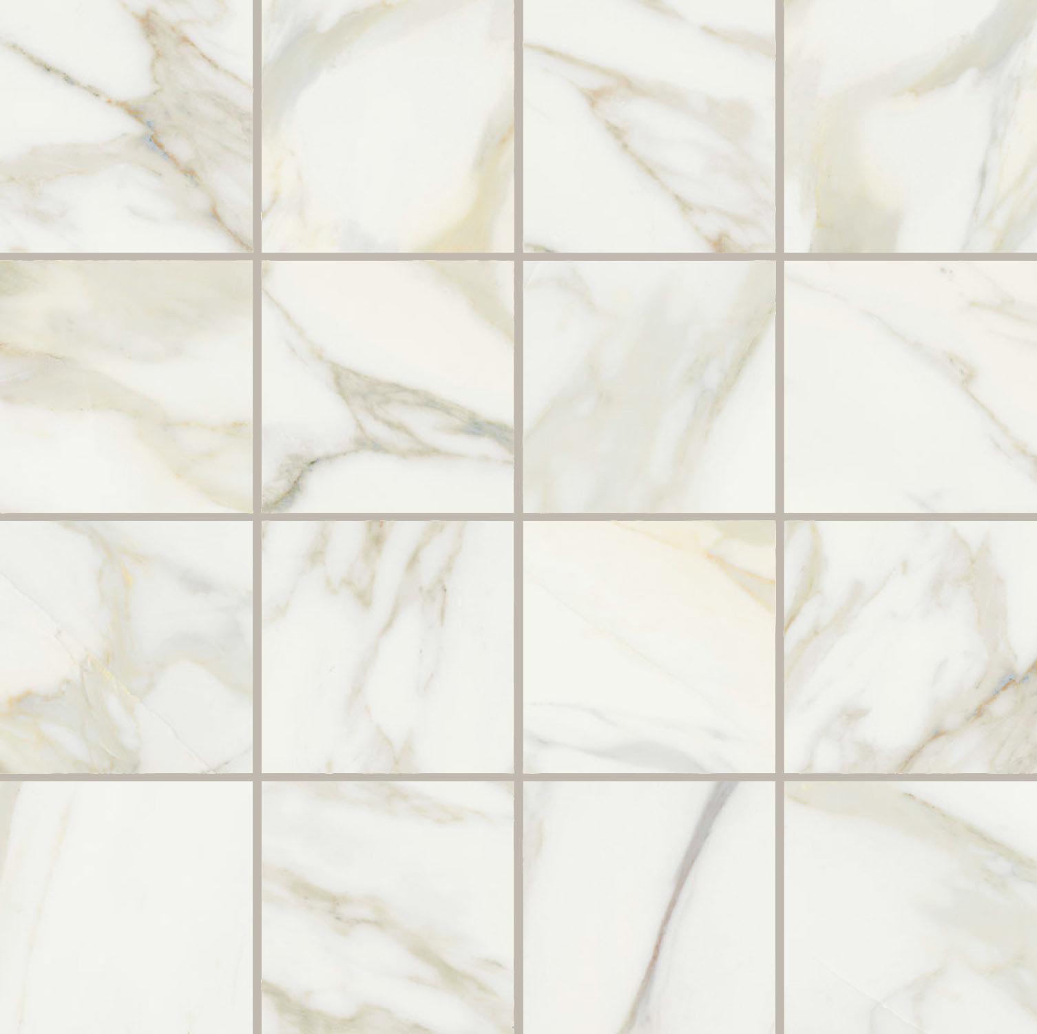 Étoile Crème Mosaico magnum 7,5x7,5 30x30 глянцевая 6 мм