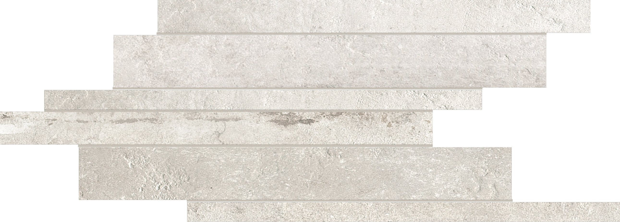 La Roche Blanc Modulo listello sfalsato mix 21x40 матовая 9 мм