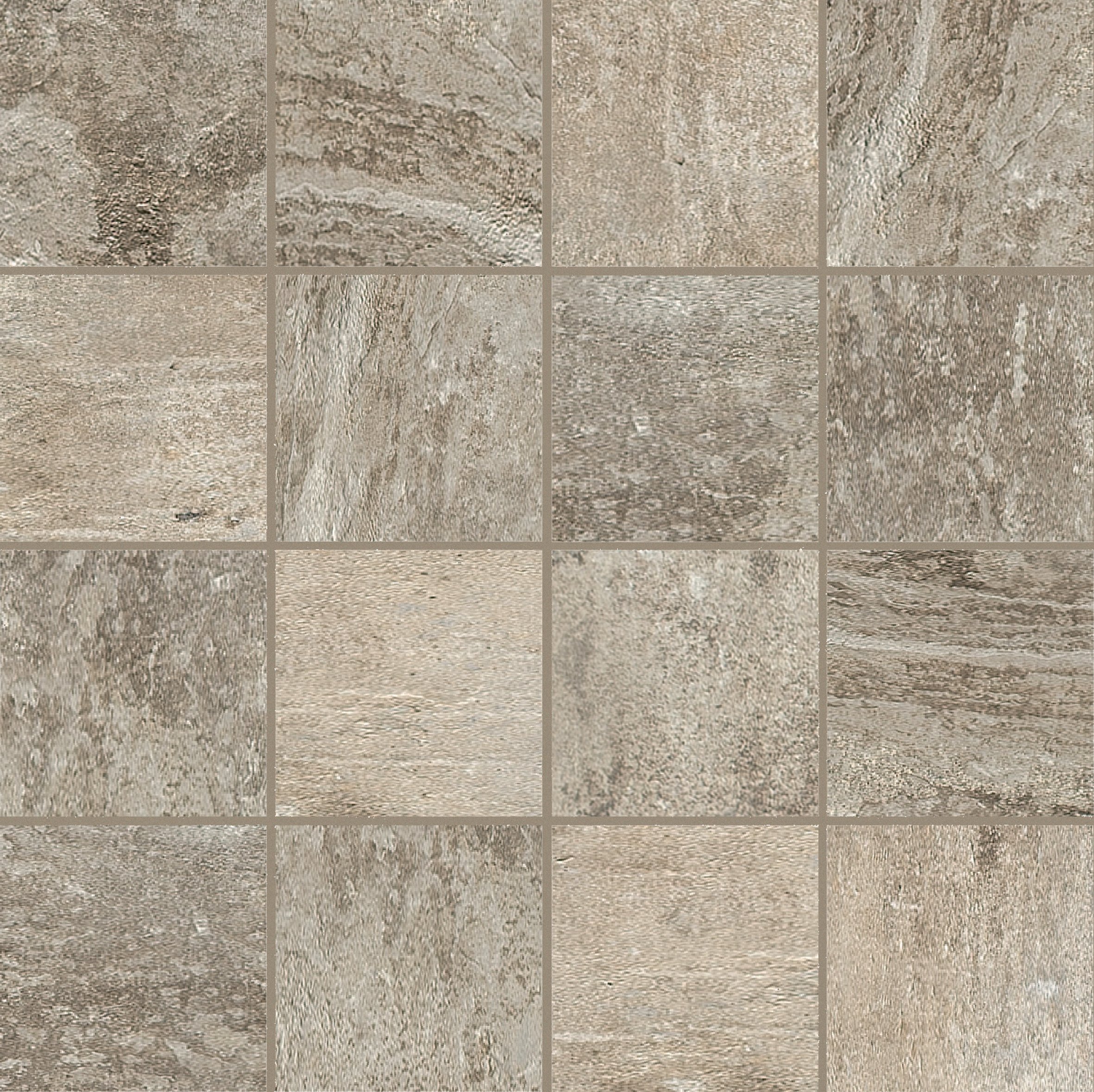 La Roche Ecru Mosaico magnum 7,5x7,5 30x30 матовая 6 мм