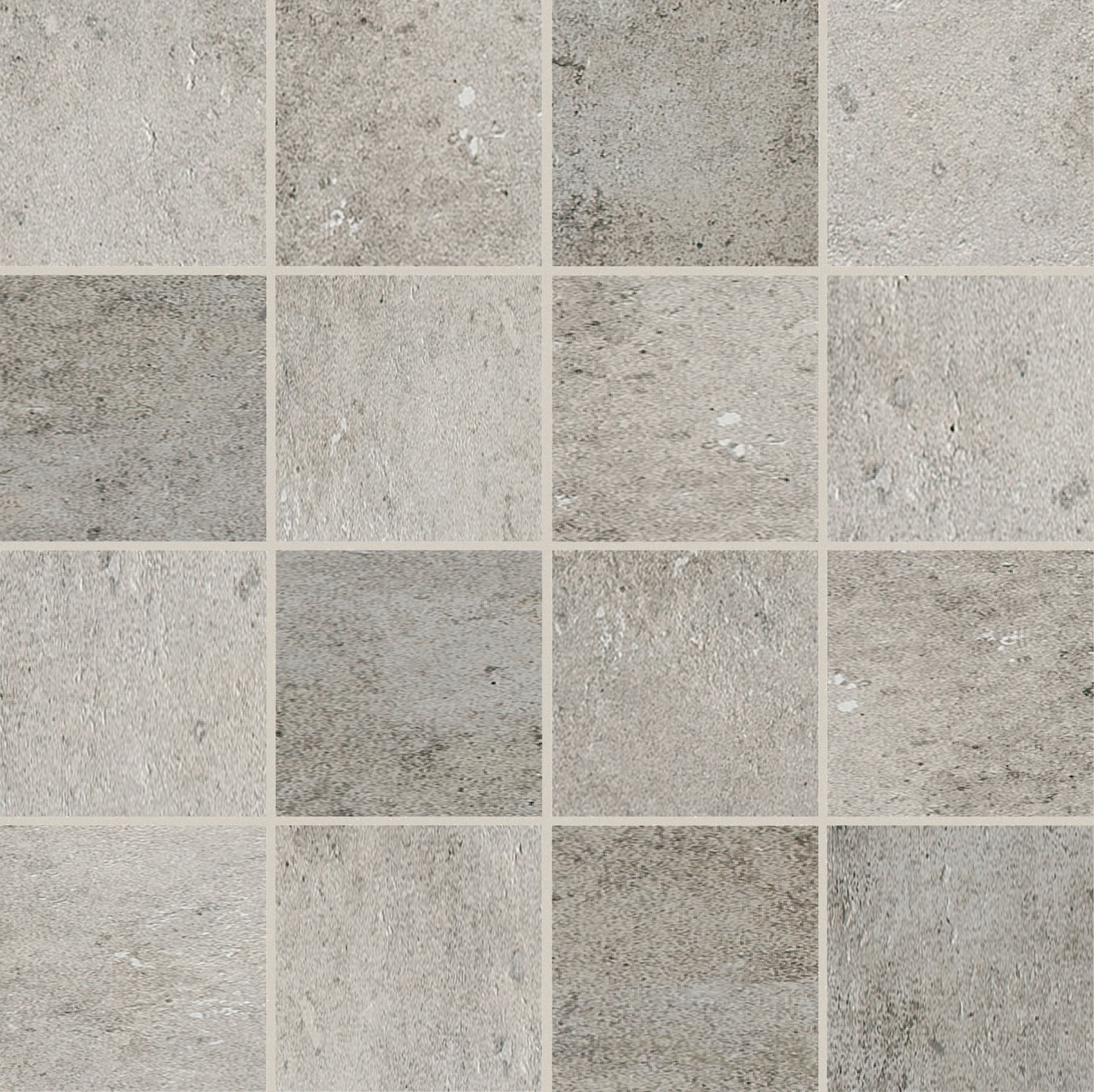 La Roche Grey Mosaico magnum 7,5x7,5 30x30 матовая 6 мм