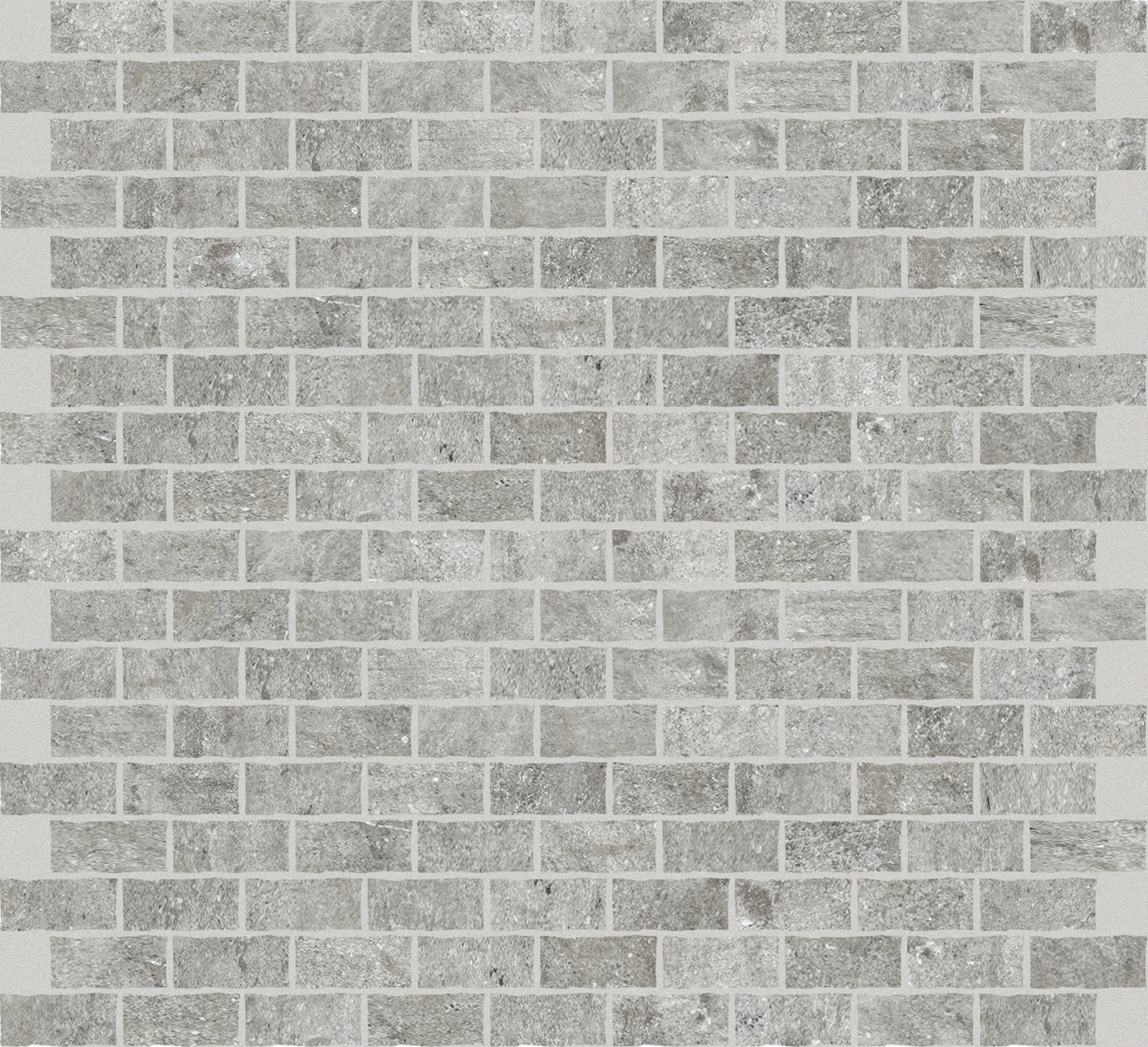 La Roche Grey Mosaico magnum 1,5x3 30x30 матовая 6 мм