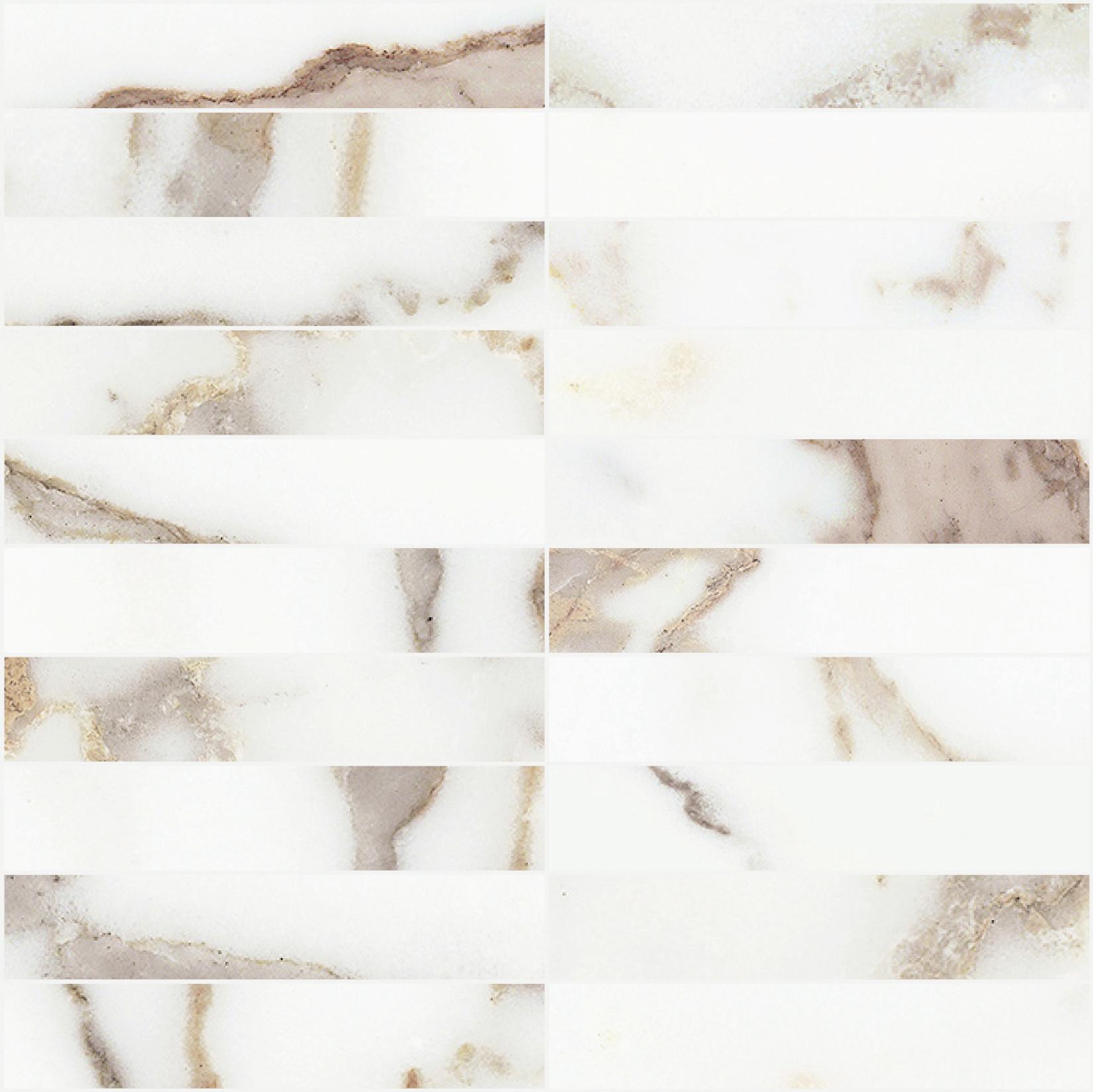 Origines Or Mosaico 3x15 30x30 глянцевая 9 мм