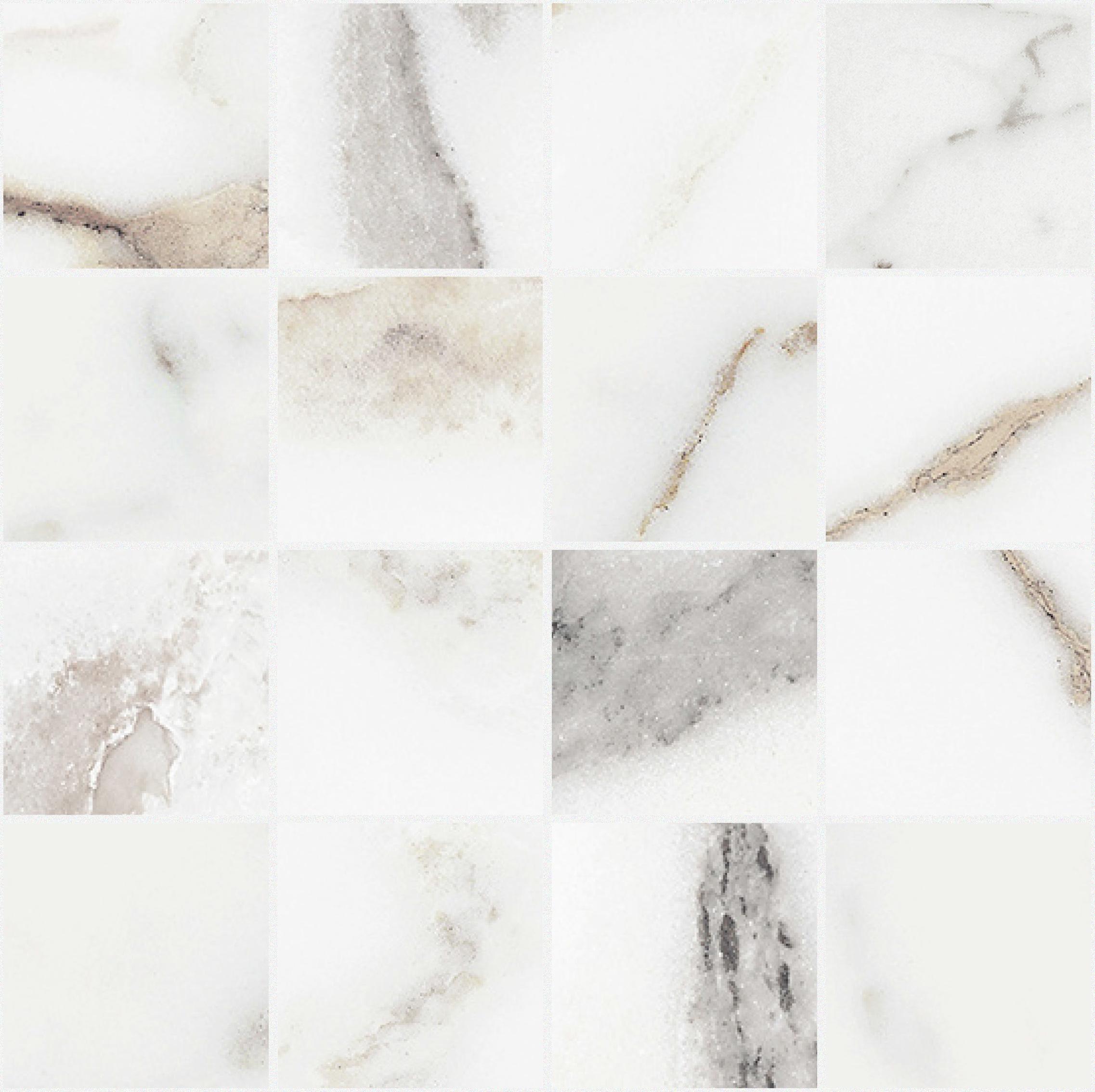 Origines Argent Mosaico magnum 7,5x7,5 30x30 матовая 6 мм