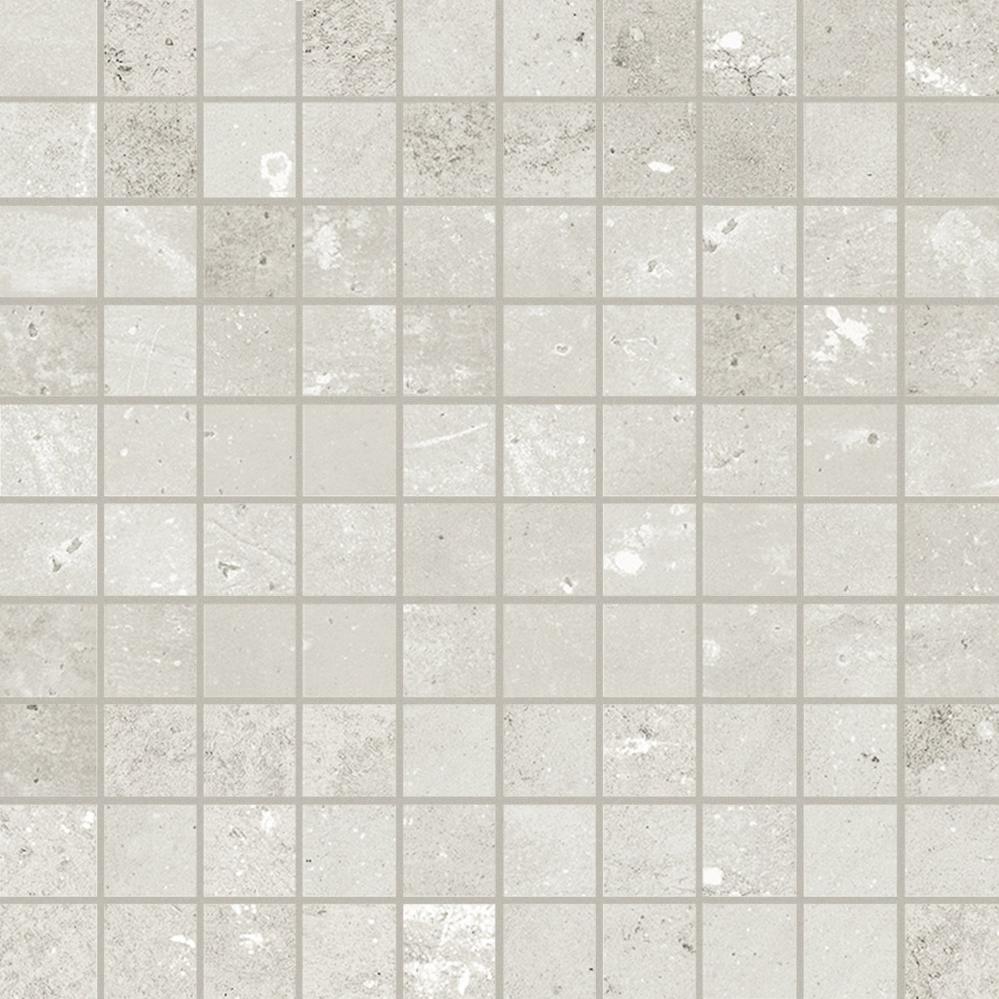 White Mosaico 3x3 30x30 матовая 9 мм