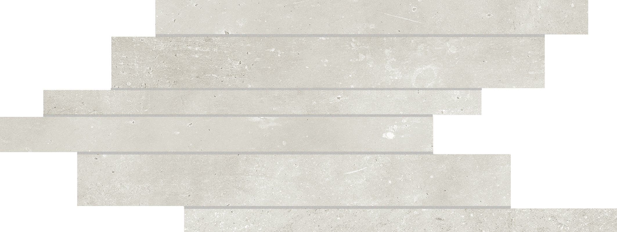 White Modulo listello sfalsato 21x40 матовая 9 мм