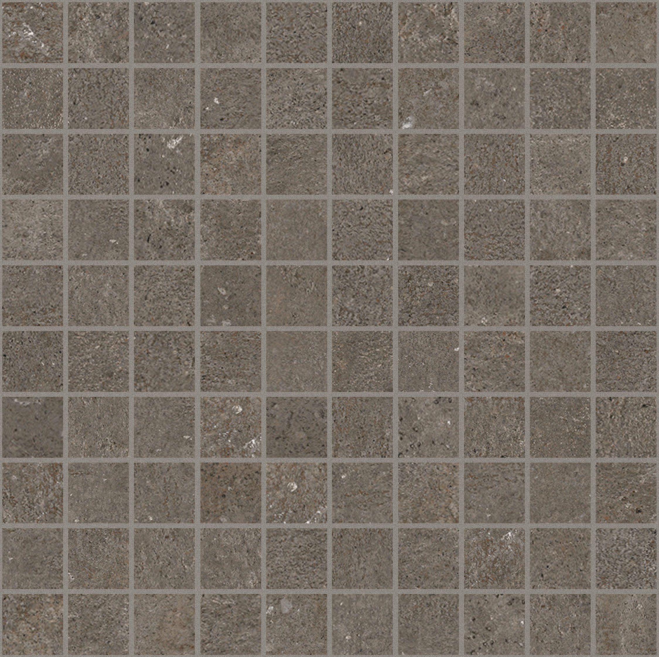 Coffee Mosaico 3x3 30x30 матовая 9 мм
