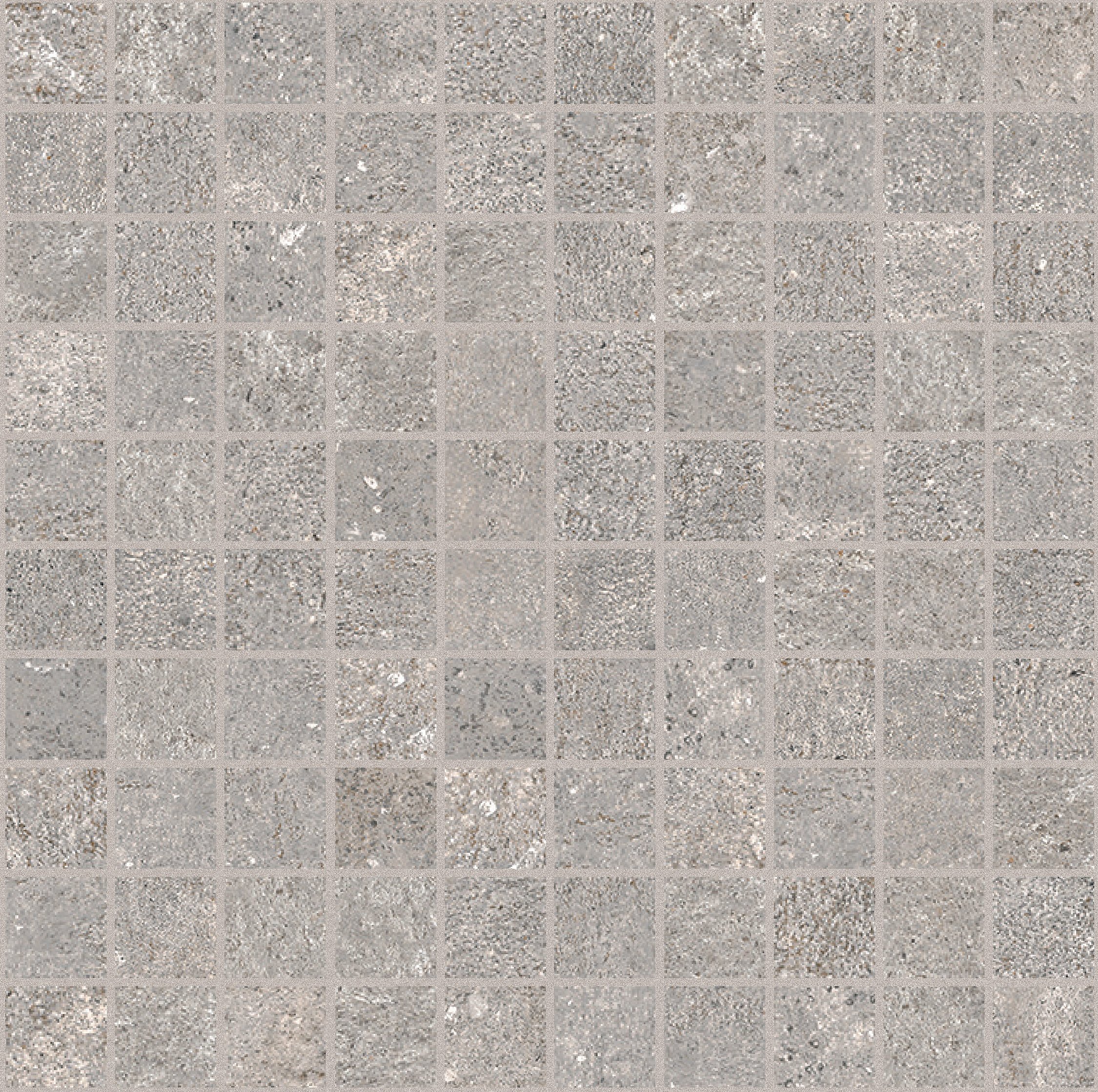Earl Grey Mosaico 3x3 30x30 матовая 9 мм