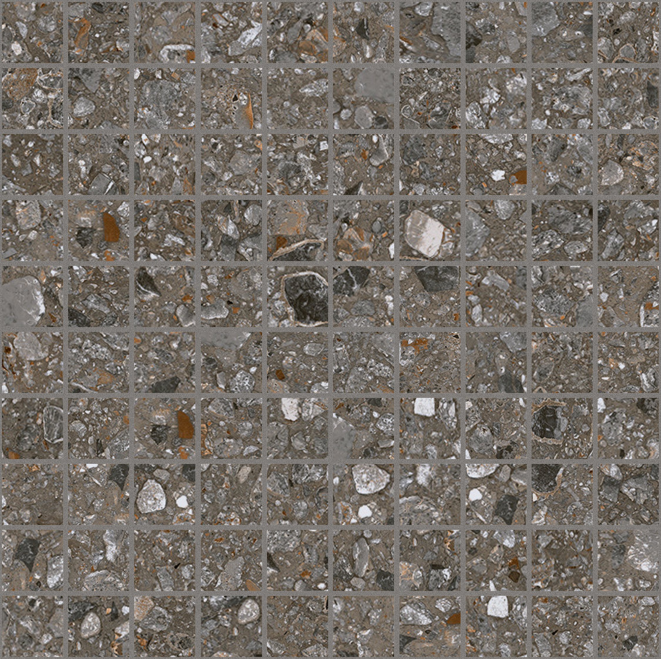 Coffee Mix Mosaico 3x3 30x30 матовая 9 мм