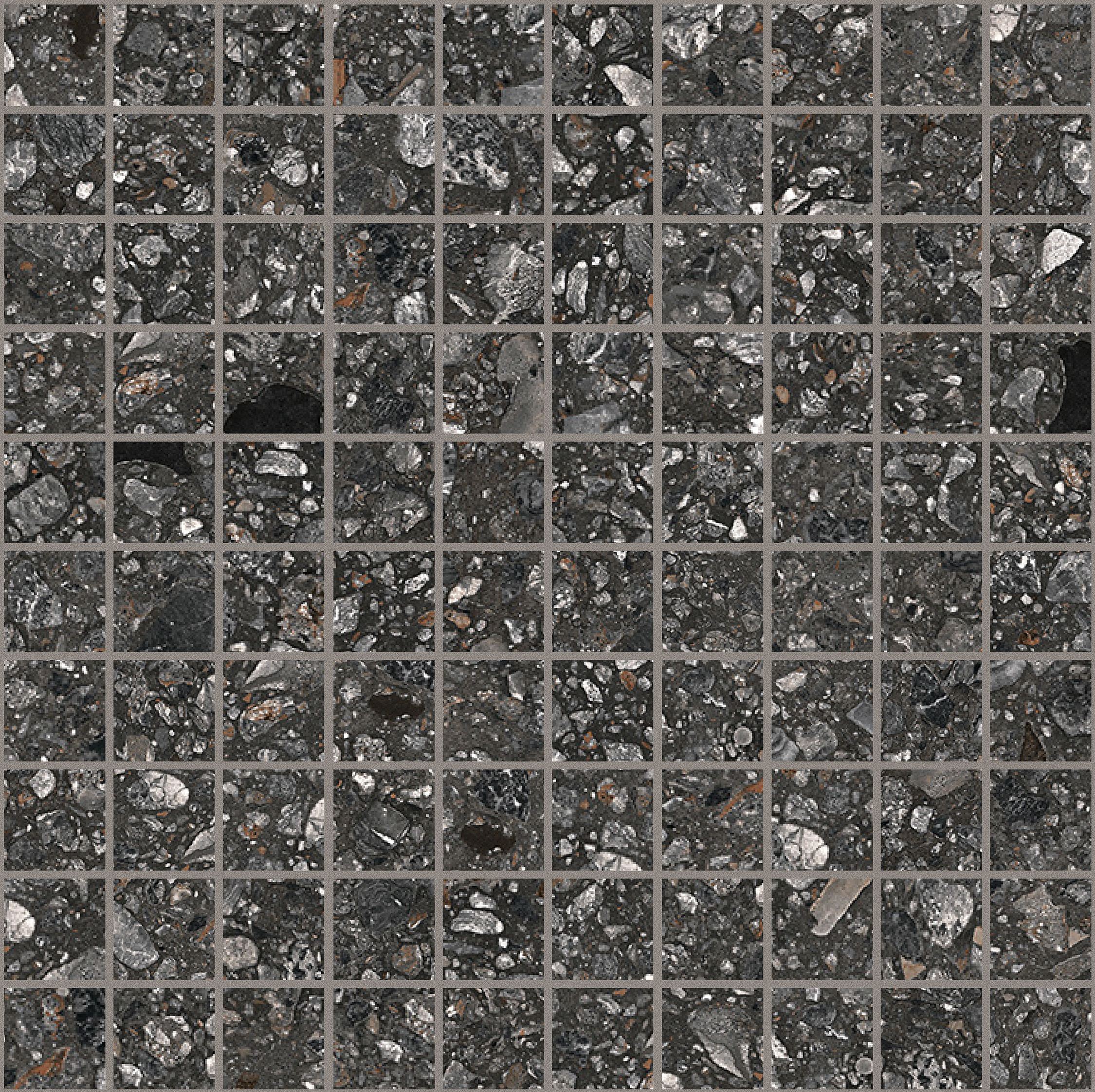 Liquorice Mix Mosaico 3x3 30x30 матовая 9 мм