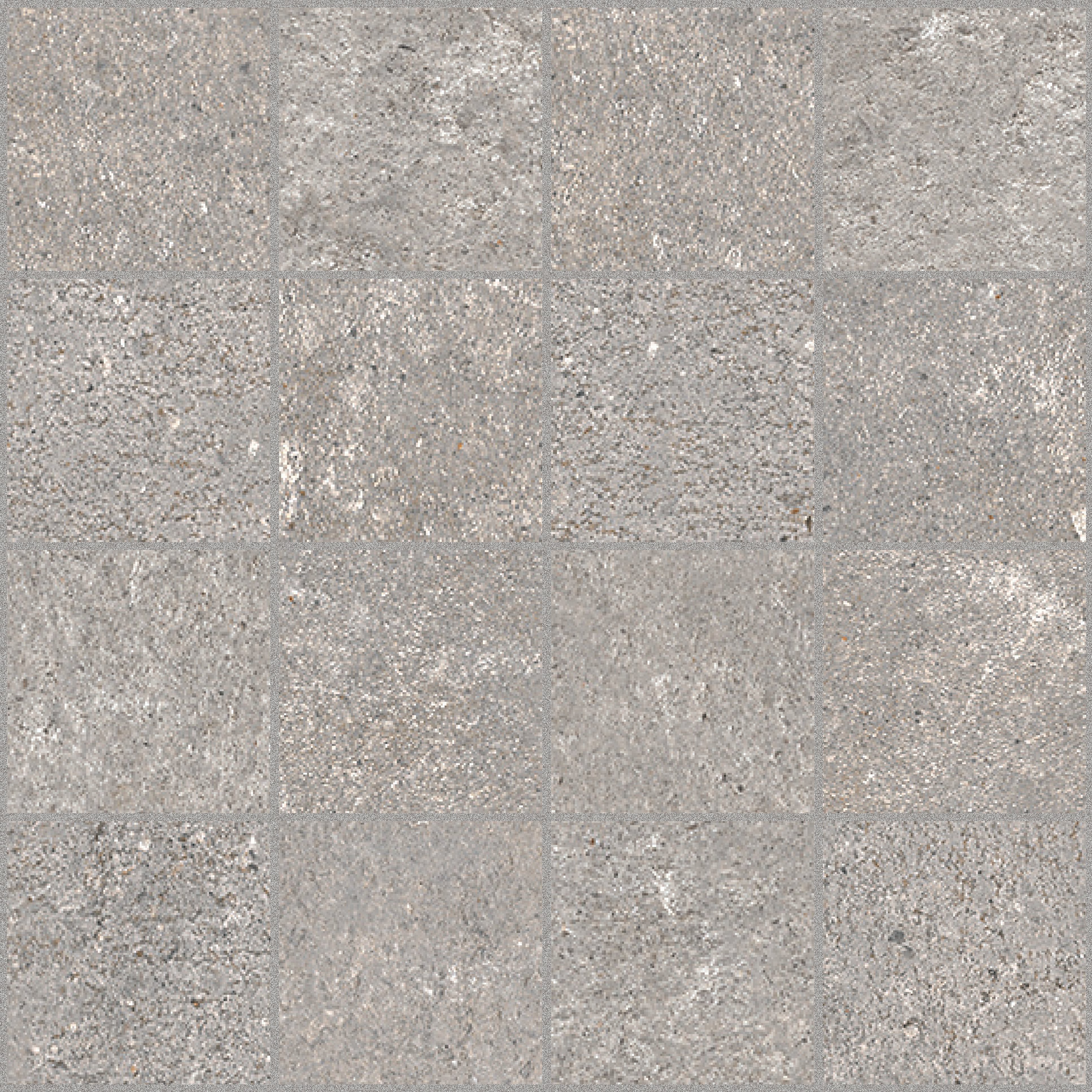 Earl Grey Mosaico magnum 7,5x7,5 30x30 матовая 6 мм