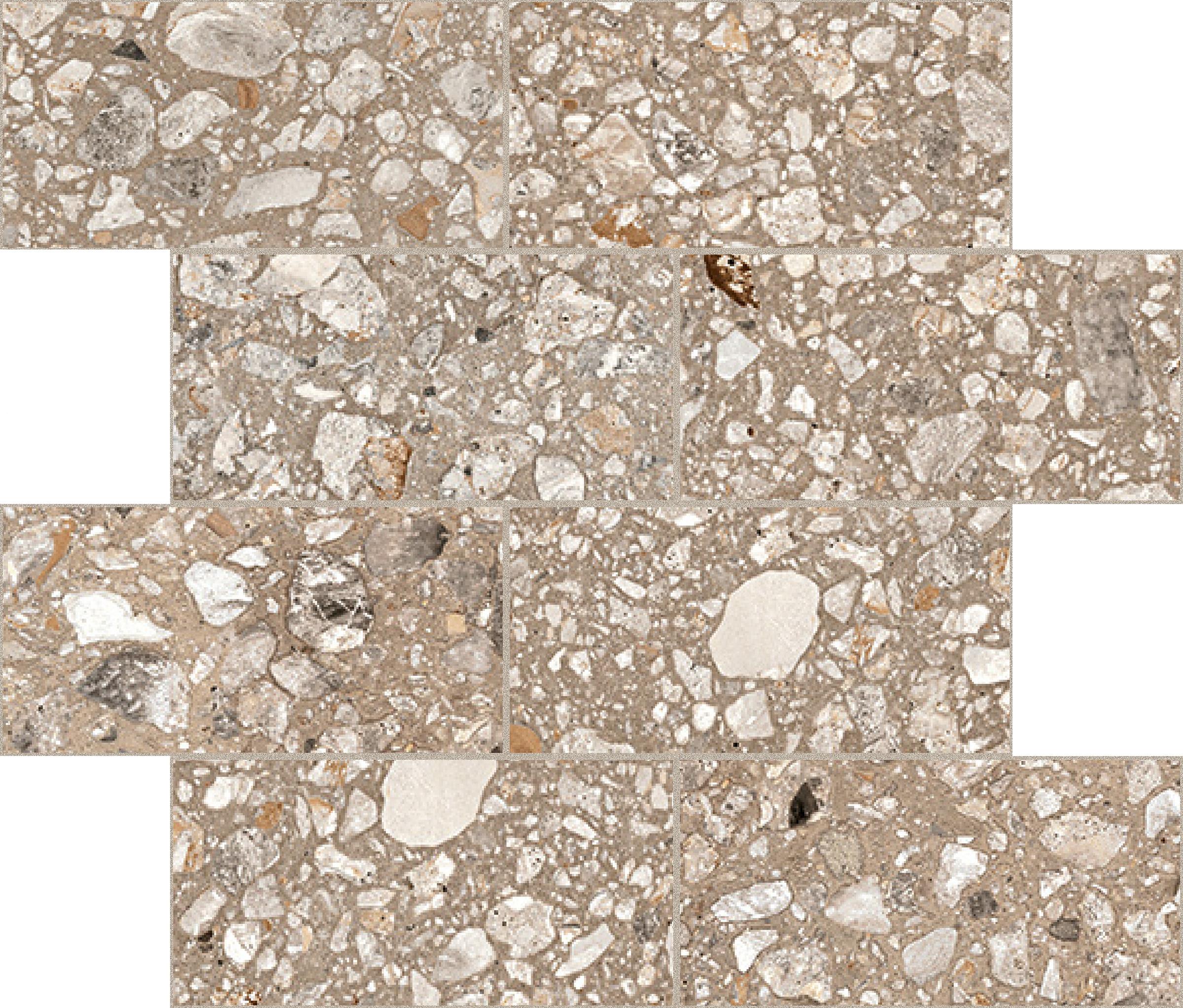 Cookie Mix Módulo murete desplazado Magnum 7,5x15 30x30 глянцевая 6 мм