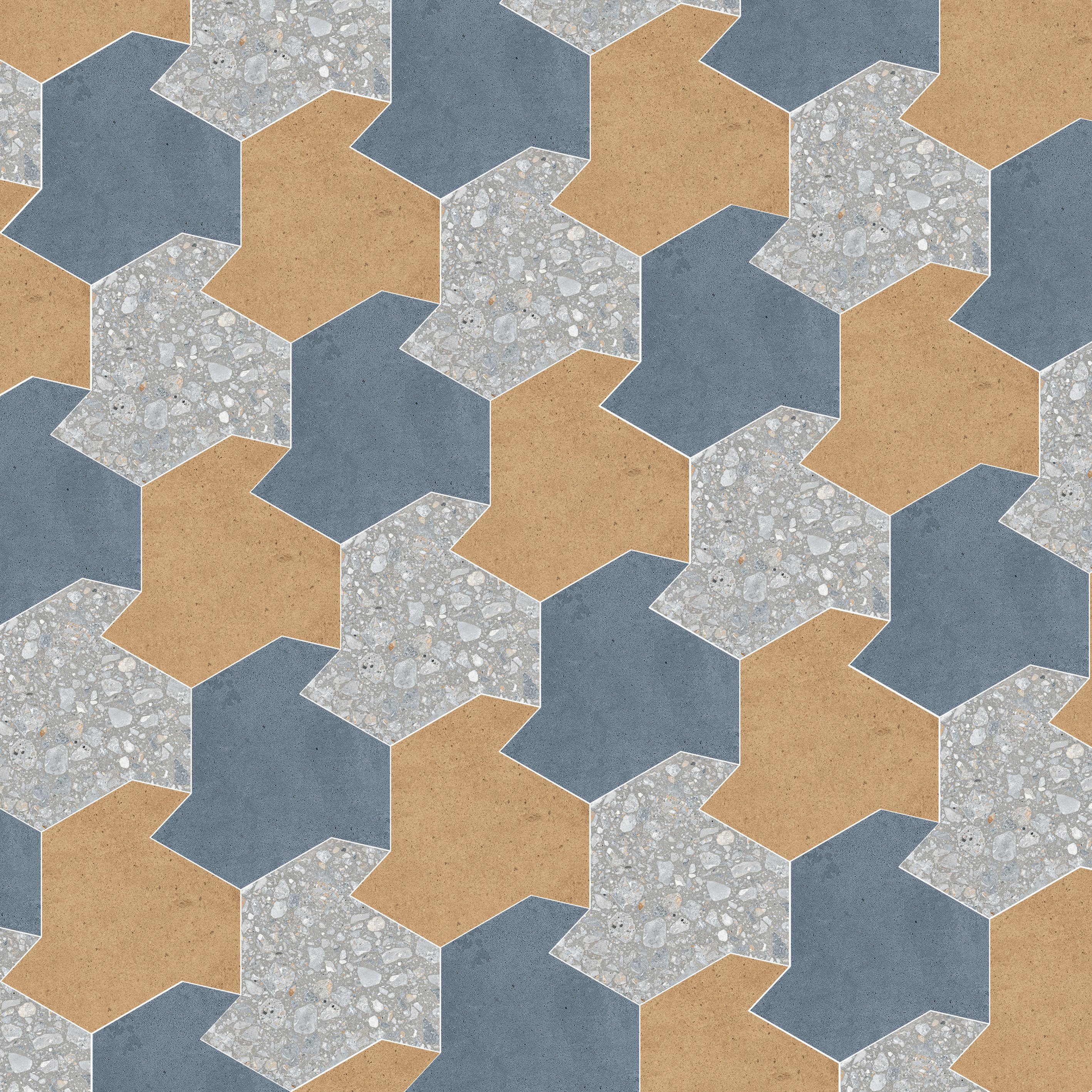 Mix Decoro Shapes 48,28x49,99 матовая 9 мм