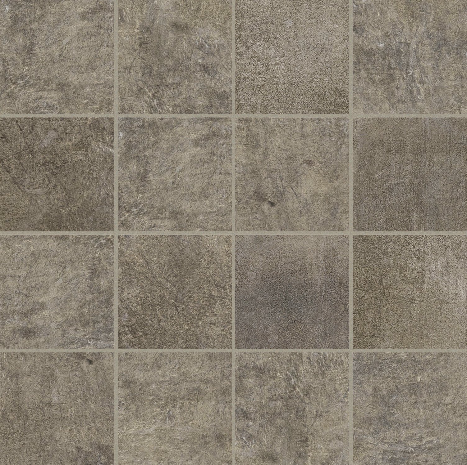 Gris Mosaico magnum 7,5x7,5 30x30 матовая 6 мм