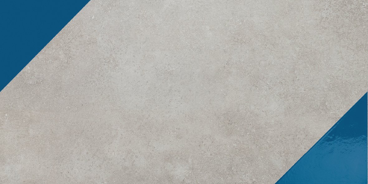 Trama 3 Azzurro 40x80 матовая 9 мм