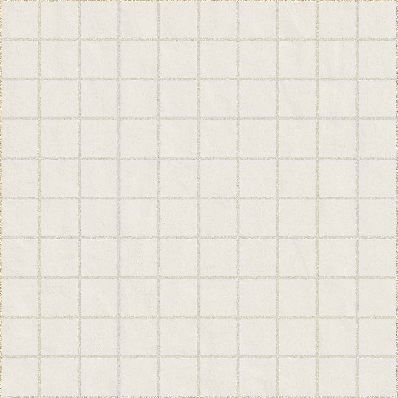 01 bianco Mosaico 3x3 30x30 матовая 6 мм